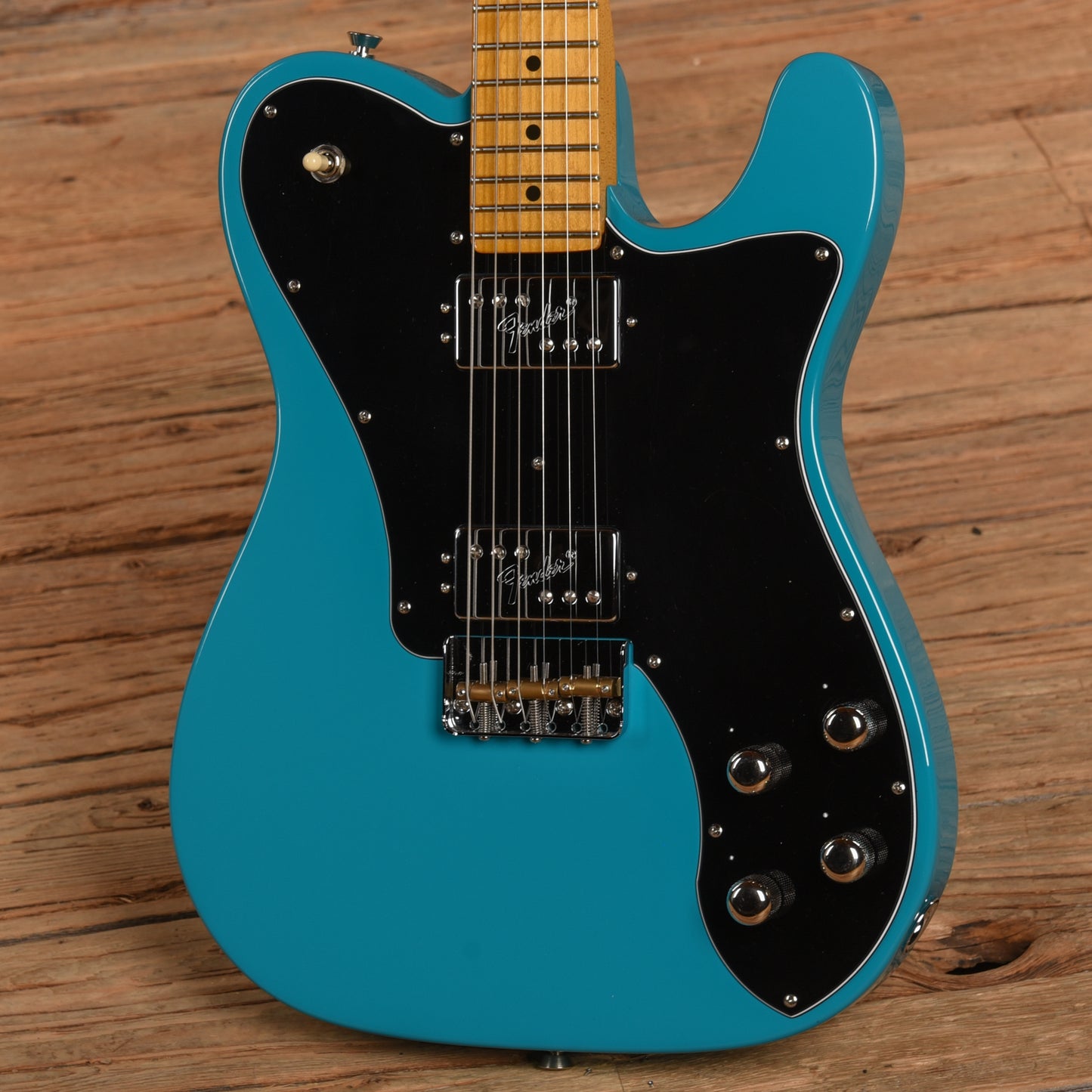 Fender American Professional II Telecaster Deluxe Miami Blue 2022 Electric Guitars / Solid Body