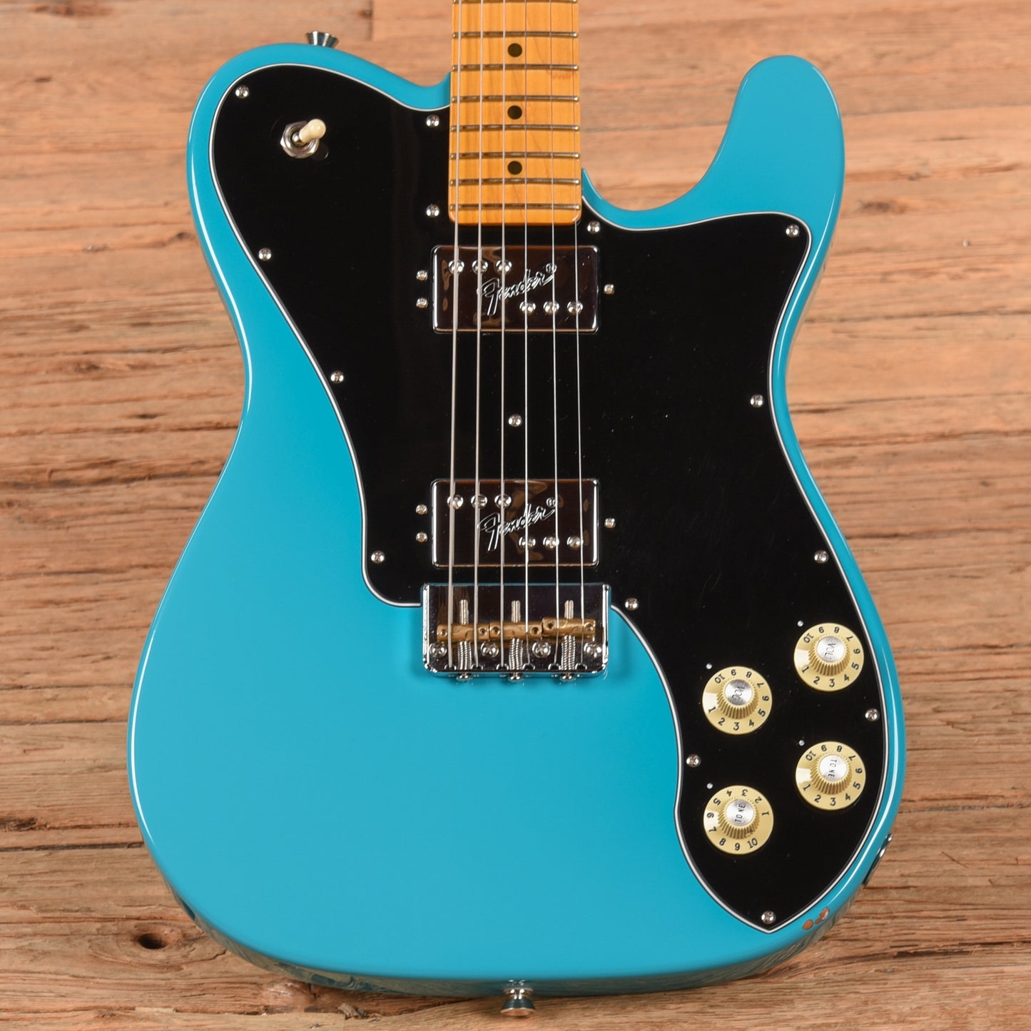 Fender American Professional II Telecaster Deluxe Miami Blue 2023 Electric Guitars / Solid Body