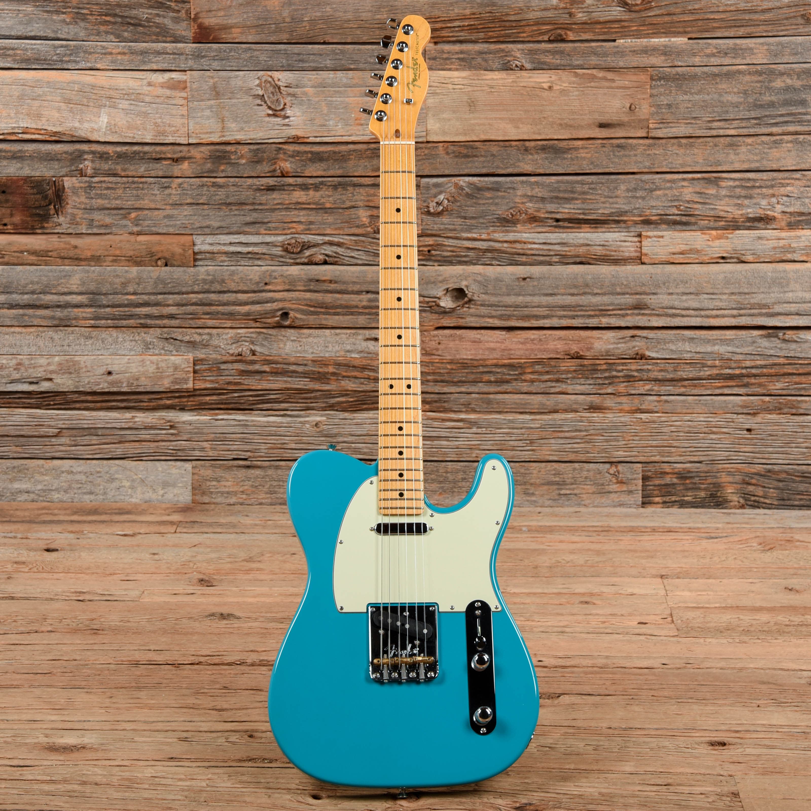 Fender American Professional II Telecaster Miami Blue 2020 Electric Guitars / Solid Body