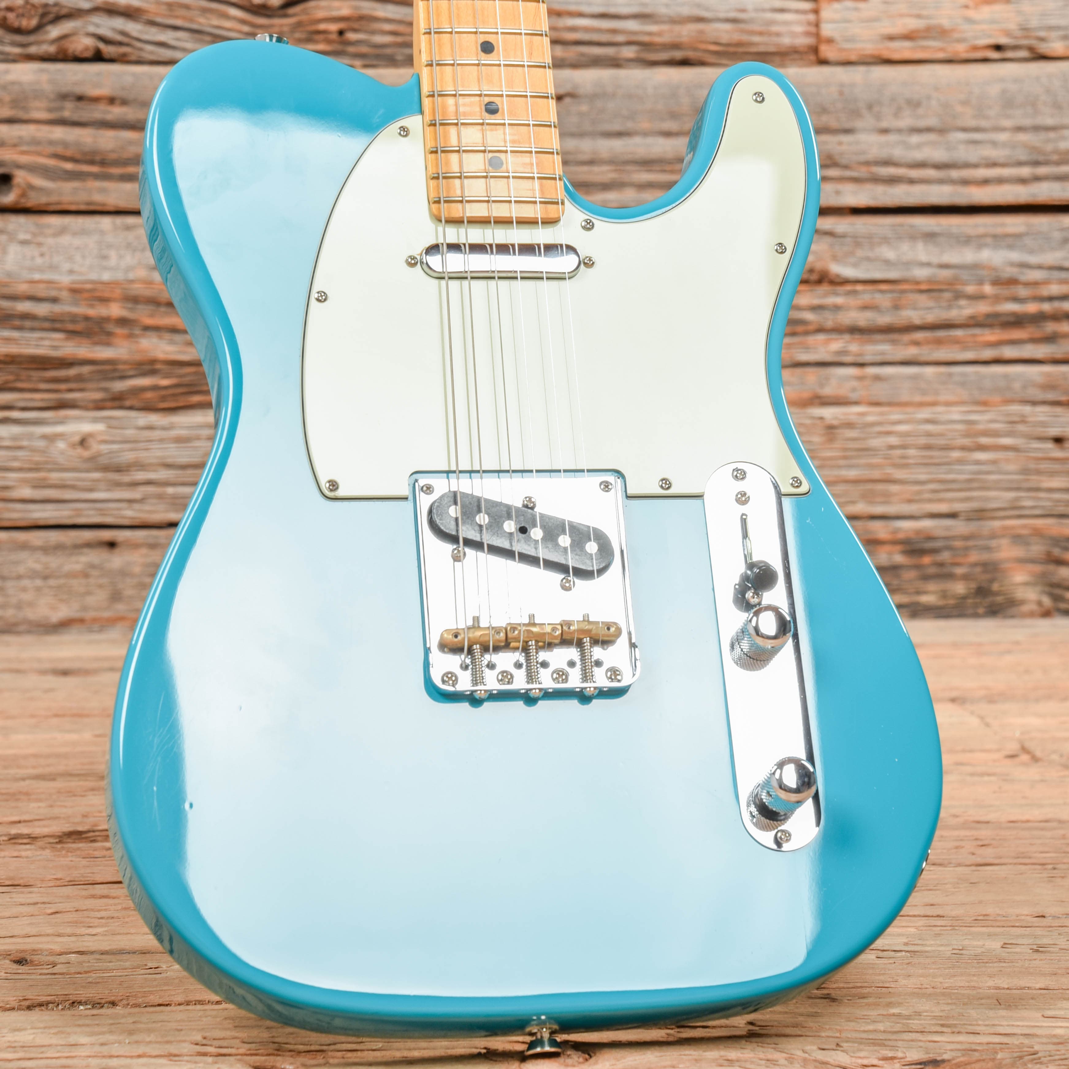 Fender American Professional II Telecaster Miami Blue 2020 Electric Guitars / Solid Body