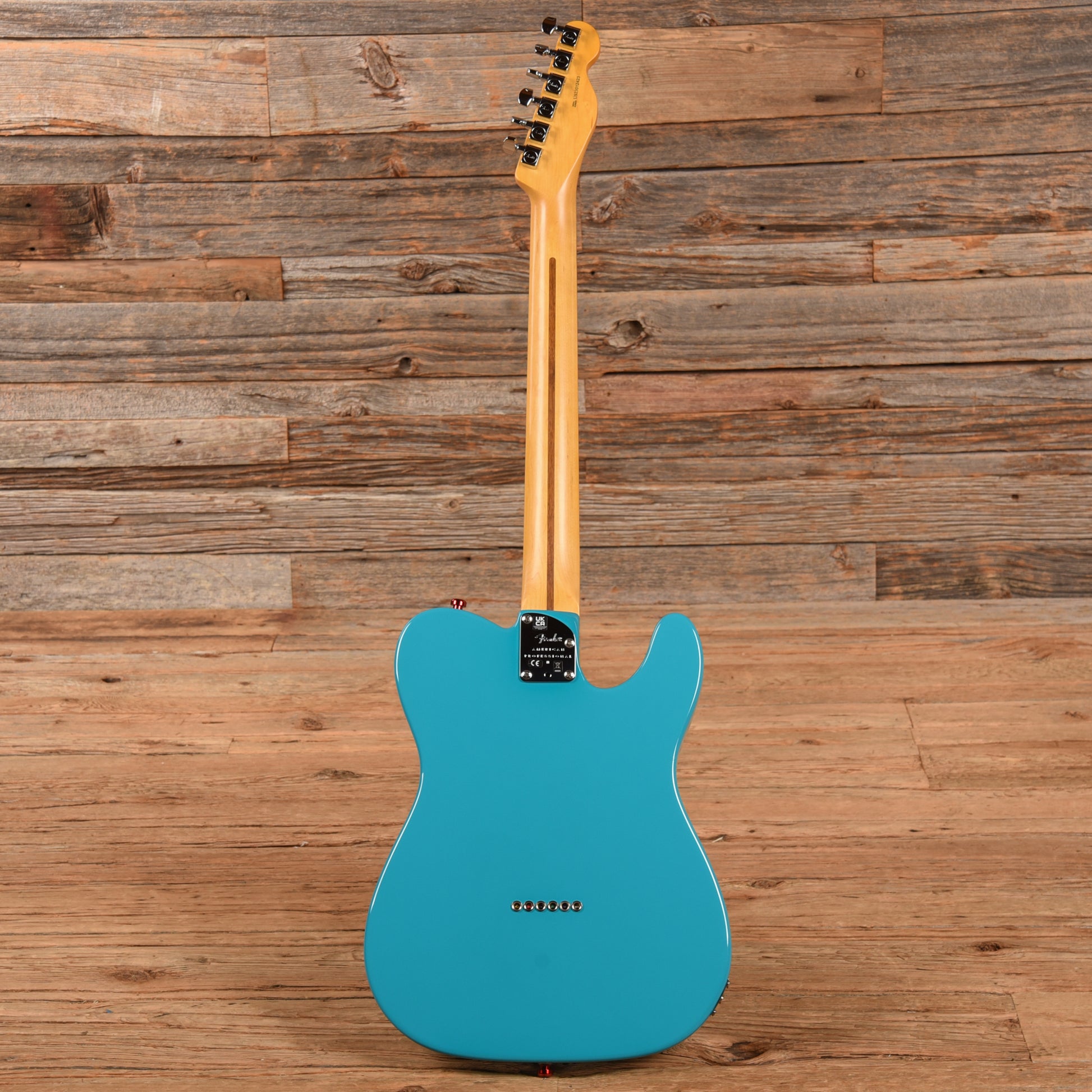 Fender American Professional II Telecaster Miami Blue 2023 LEFTY Electric Guitars / Solid Body