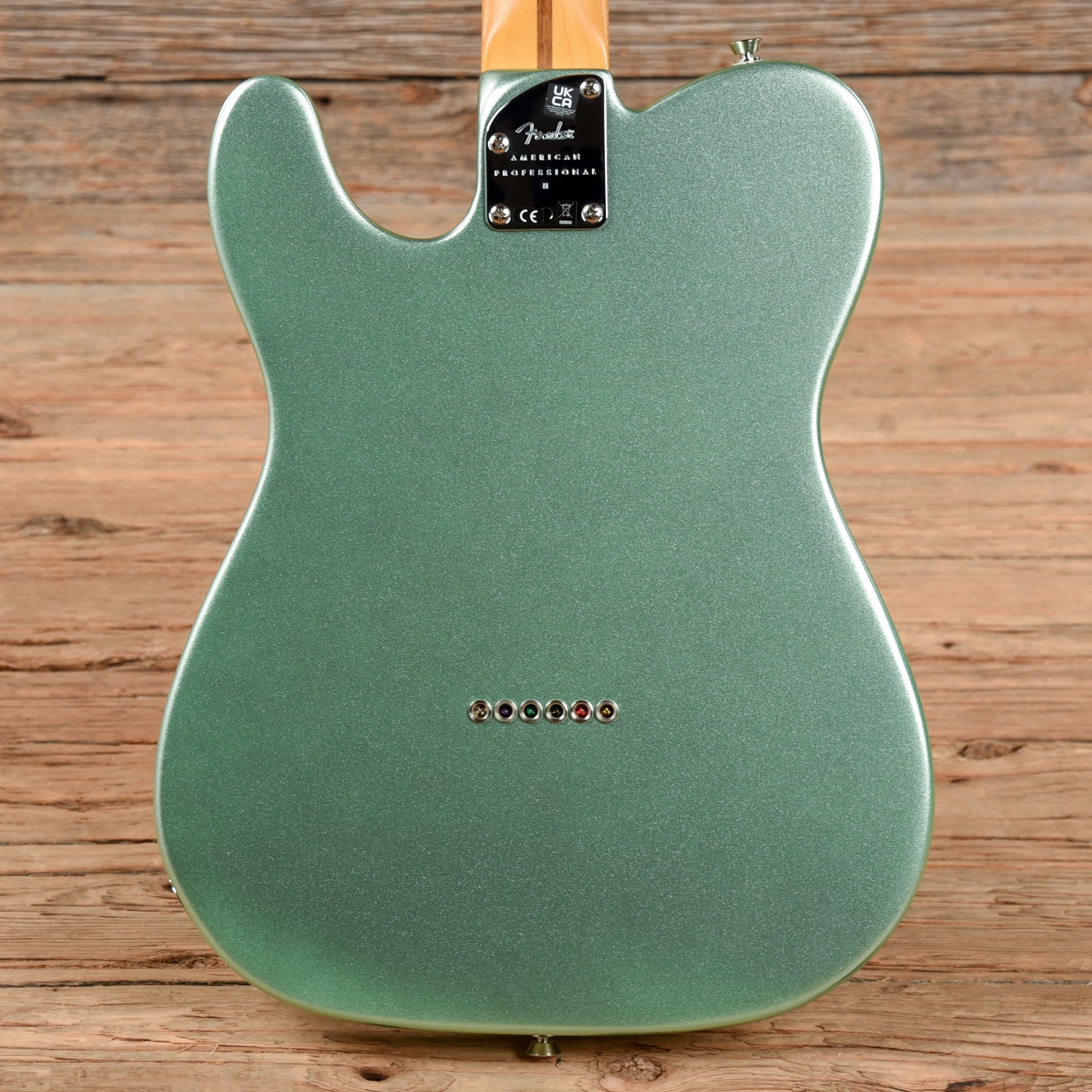Fender American Professional II Telecaster Mystic Surf Green 2022 Electric Guitars / Solid Body
