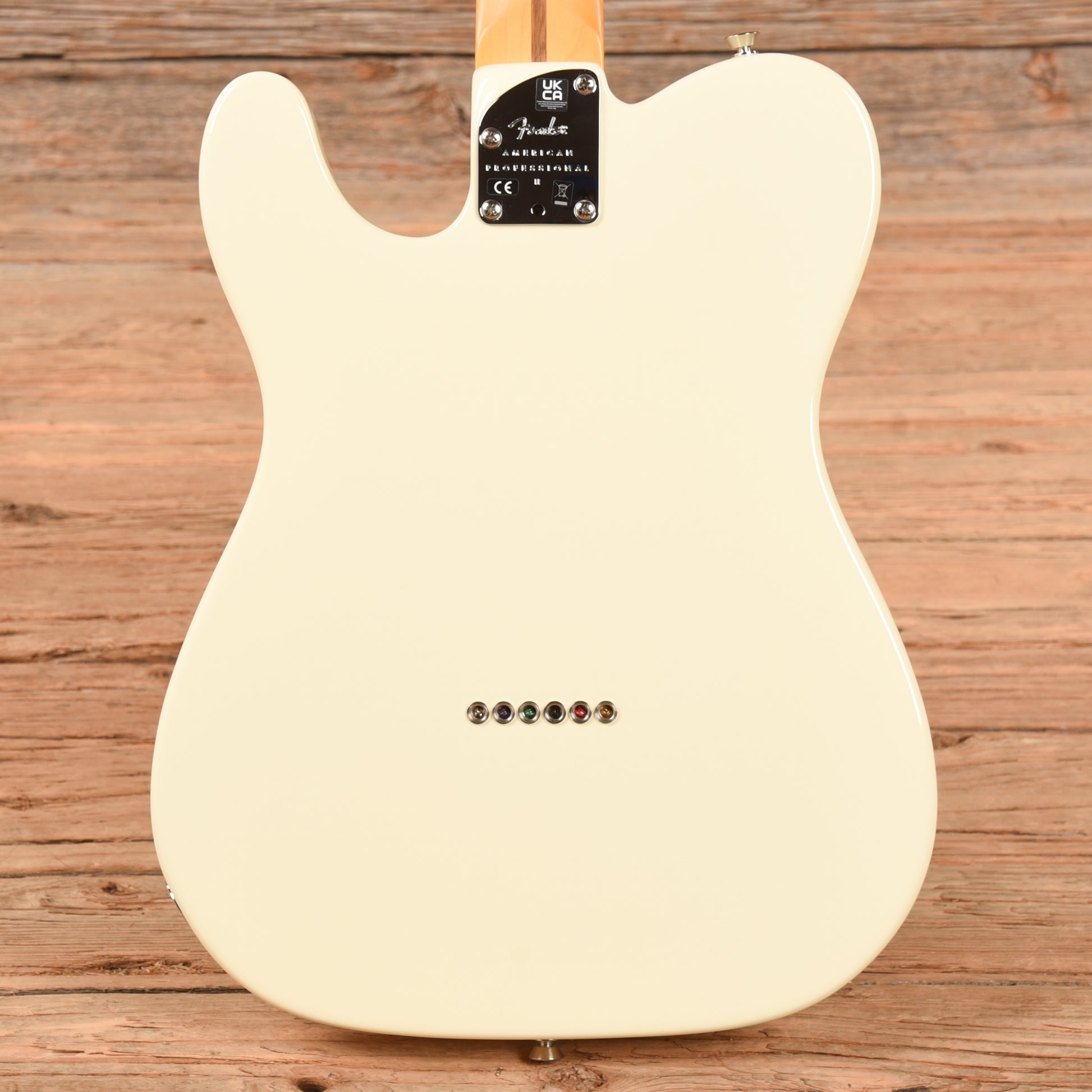 Fender American Professional II Telecaster Olympic White 2023 Electric Guitars / Solid Body