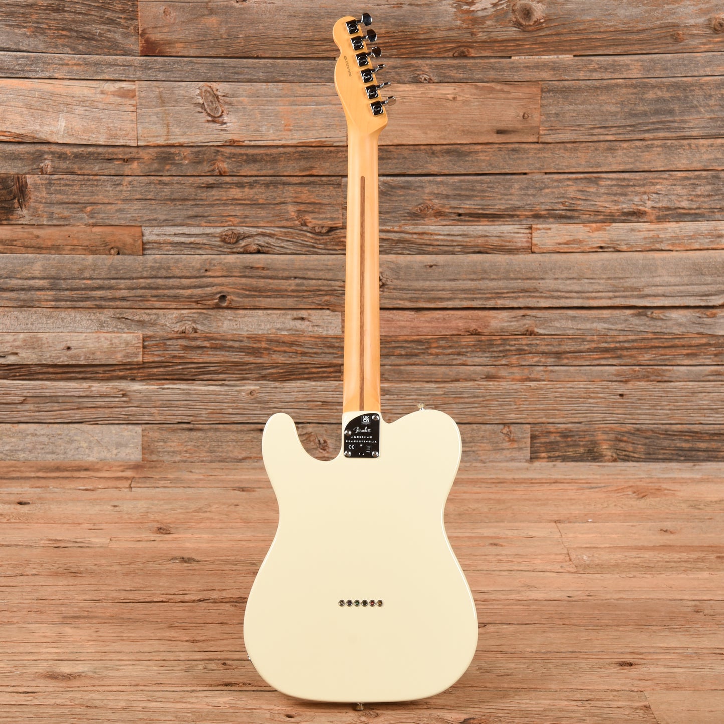 Fender American Professional II Telecaster Olympic White 2023 Electric Guitars / Solid Body