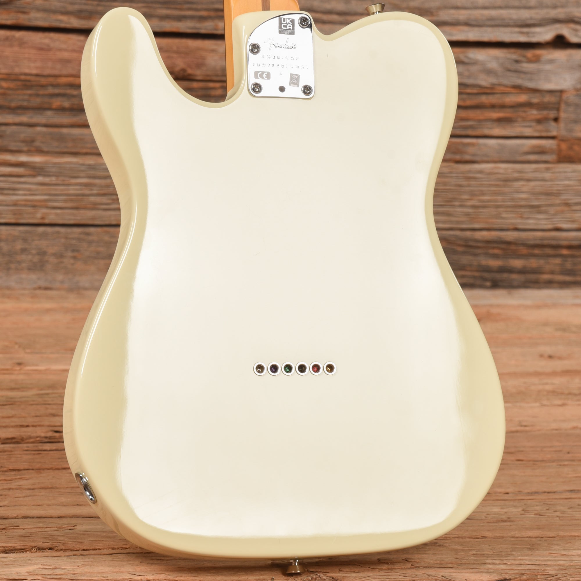 Fender American Professional II Telecaster Olympic White 2023 Electric Guitars / Solid Body