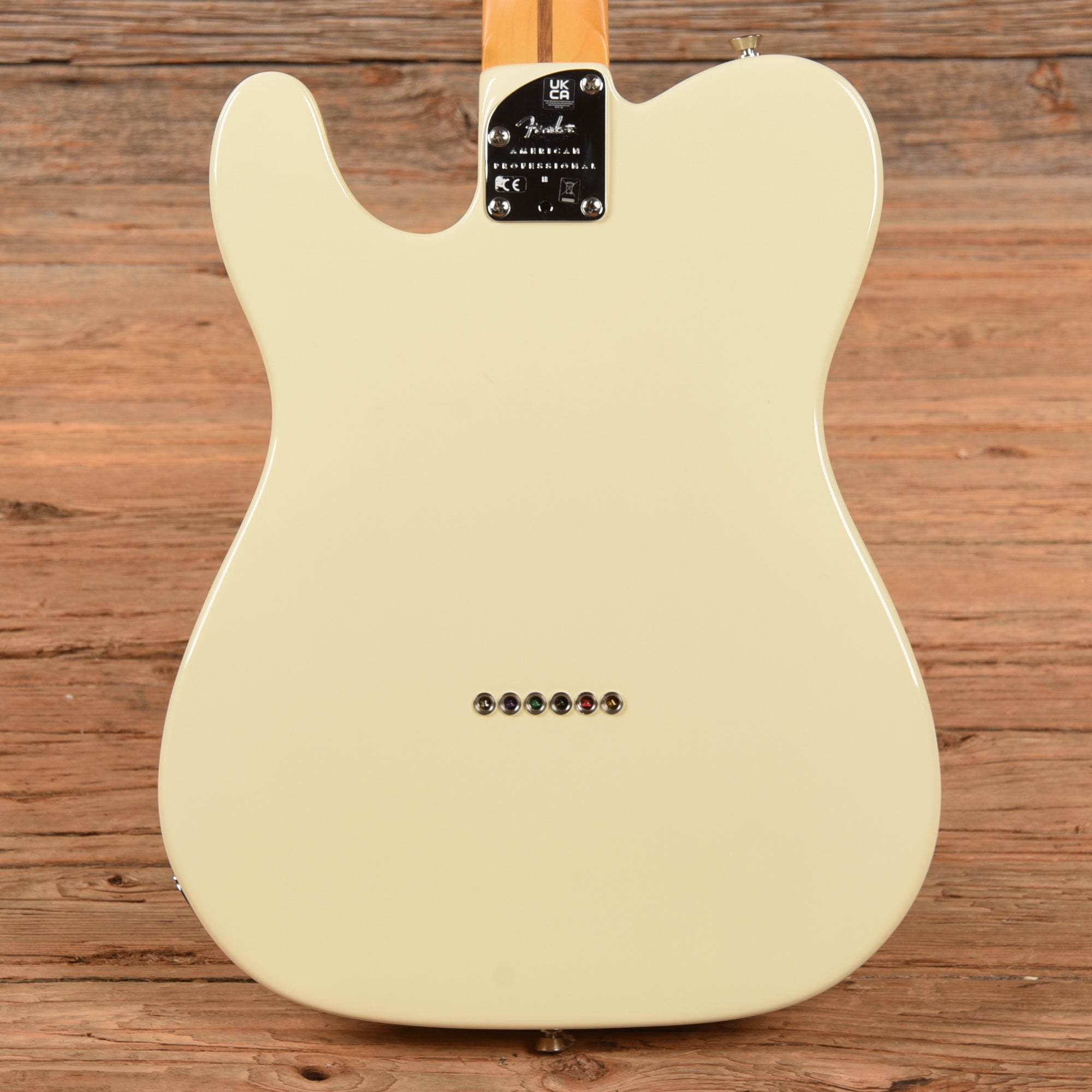 Fender American Professional II Telecaster Olympic White 2023 Electric Guitars / Solid Body