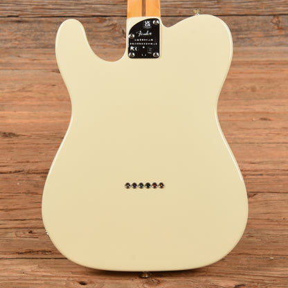 Fender American Professional II Telecaster Olympic White 2023 Electric Guitars / Solid Body
