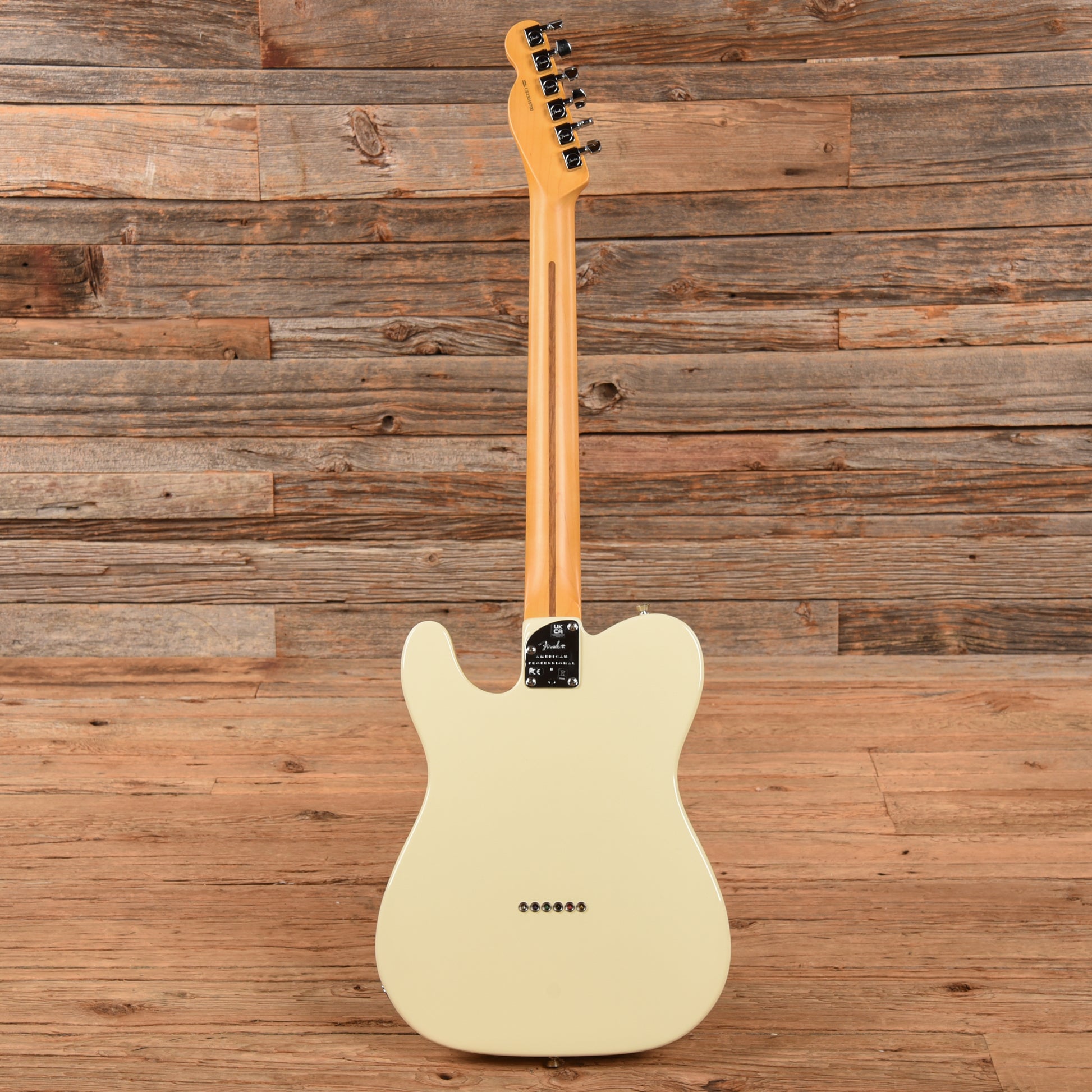 Fender American Professional II Telecaster Olympic White 2023 Electric Guitars / Solid Body