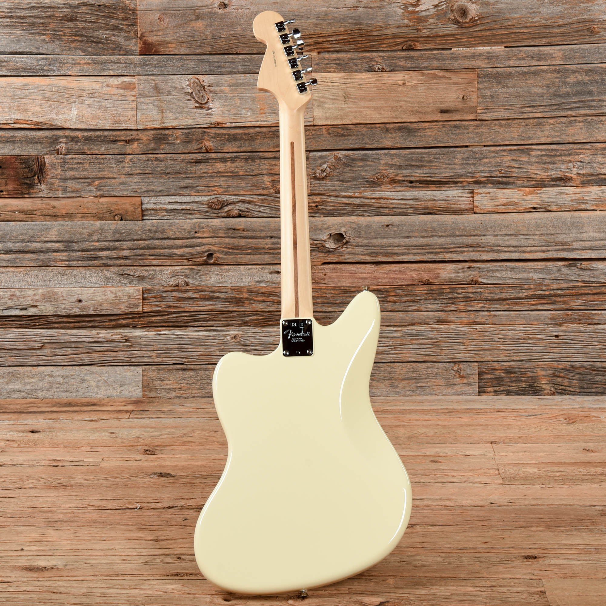 Fender American Professional Jaguar Olympic White 2018 Electric Guitars / Solid Body