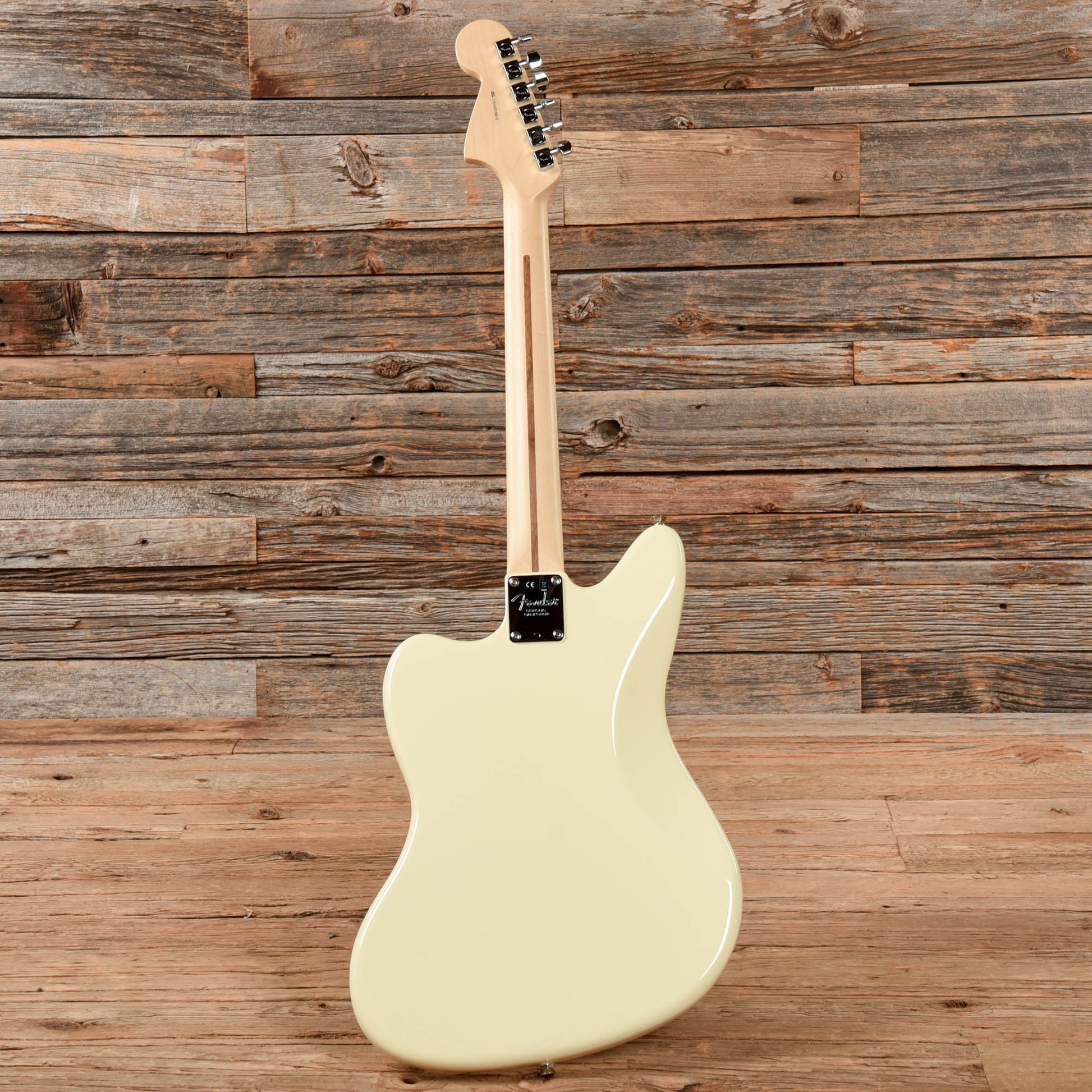 Fender American Professional Jaguar Olympic White 2018 Electric Guitars / Solid Body