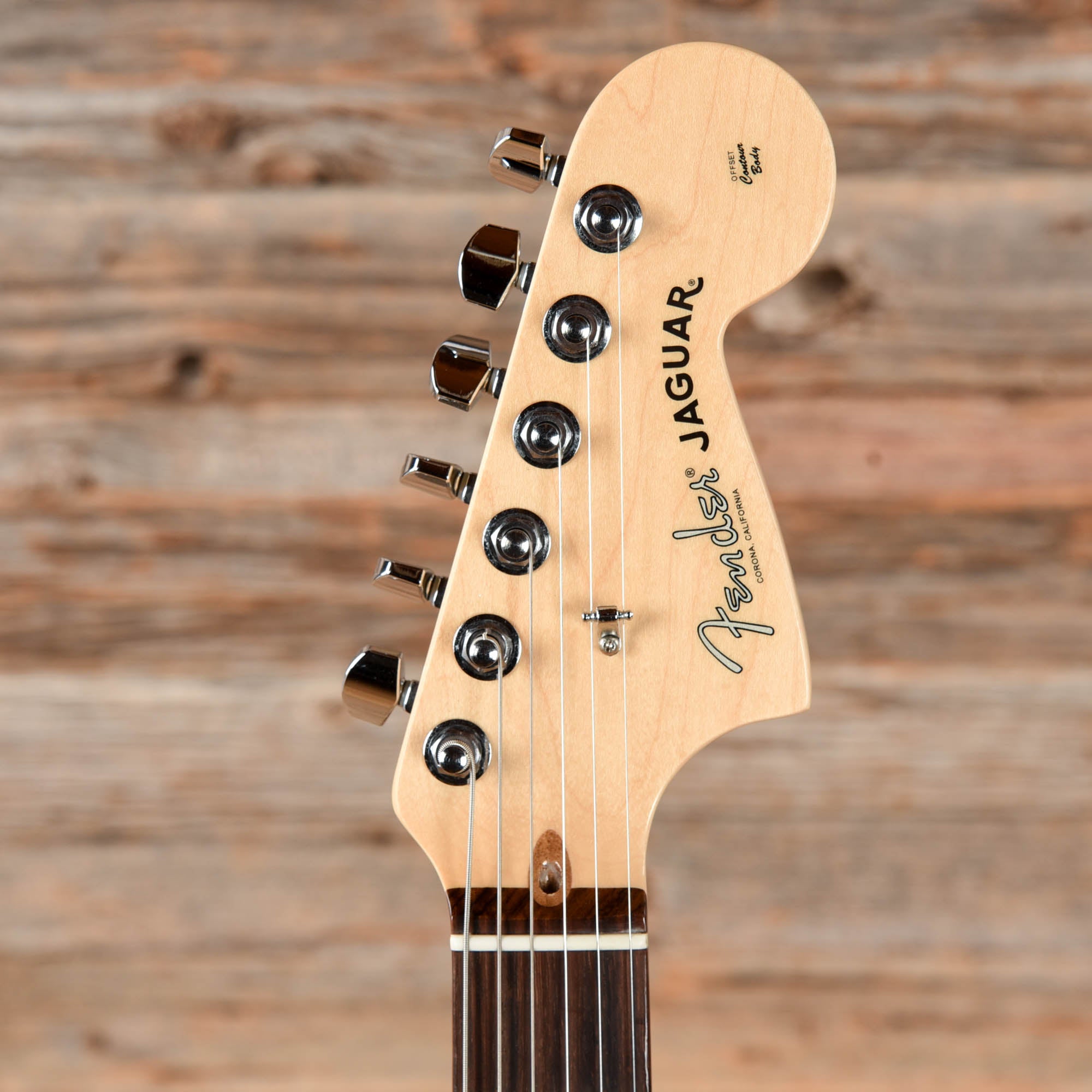 Fender American Professional Jaguar Olympic White 2018 Electric Guitars / Solid Body