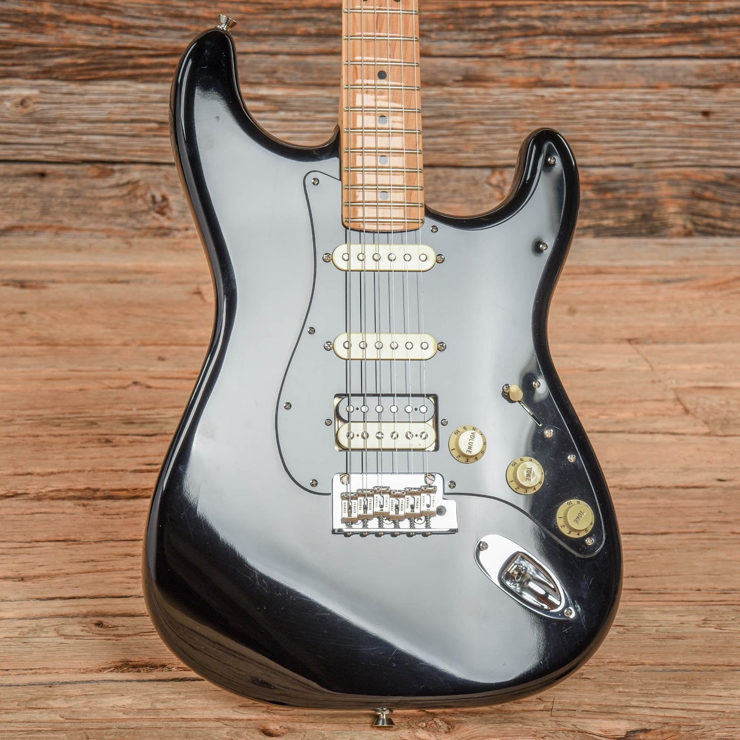 Fender American Professional Series Stratocaster HSS Shawbucker Black 2016 Electric Guitars / Solid Body
