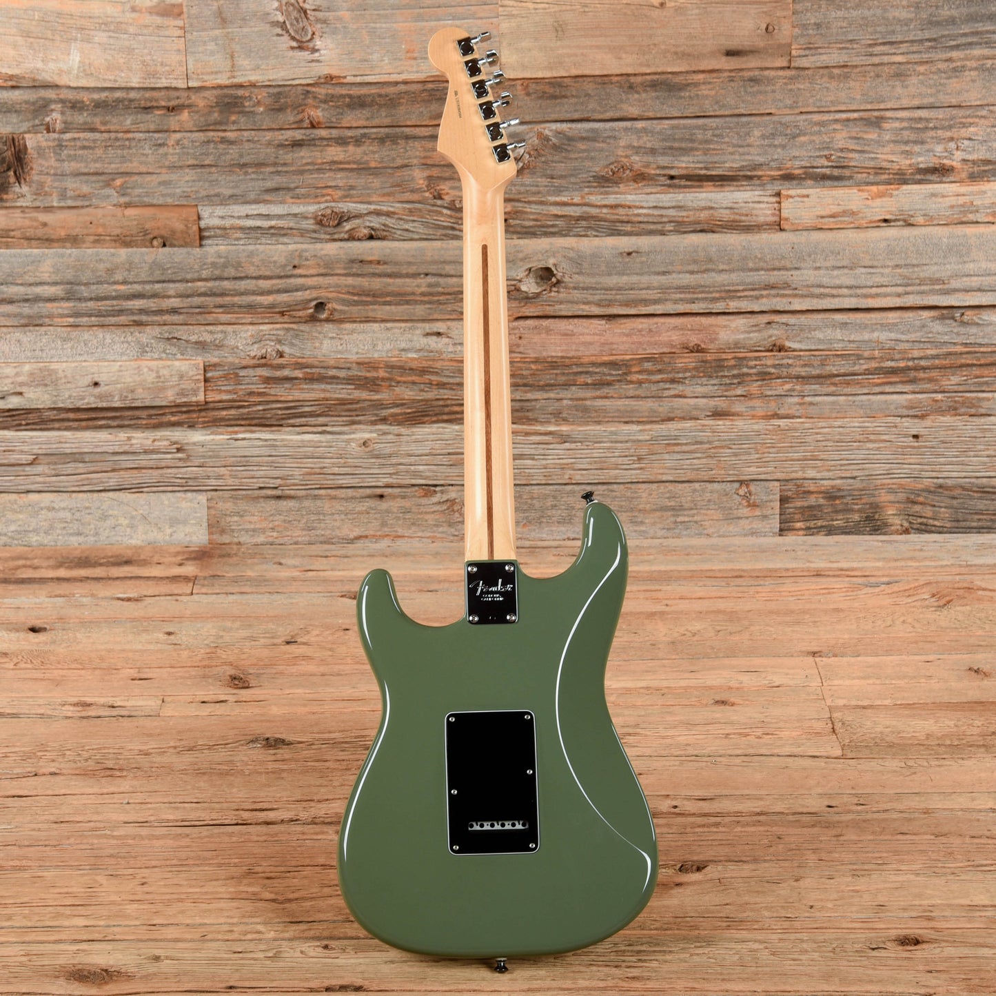 Fender American Professional Stratocaster Antique Olive 2018 Electric Guitars / Solid Body