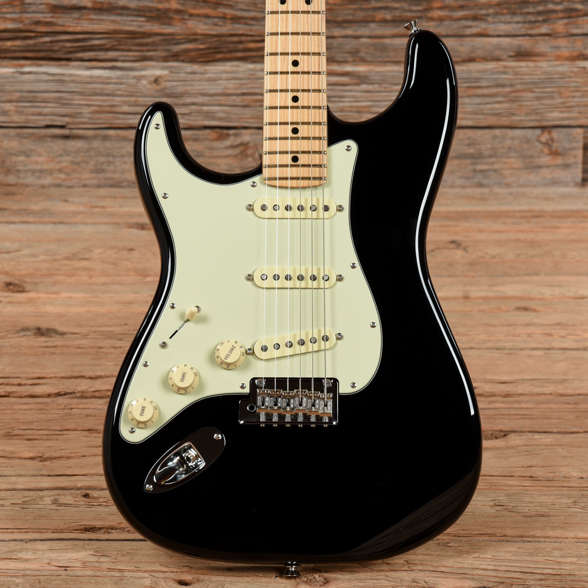 Fender American Professional Stratocaster Black 2016 LEFTY Electric Guitars / Solid Body