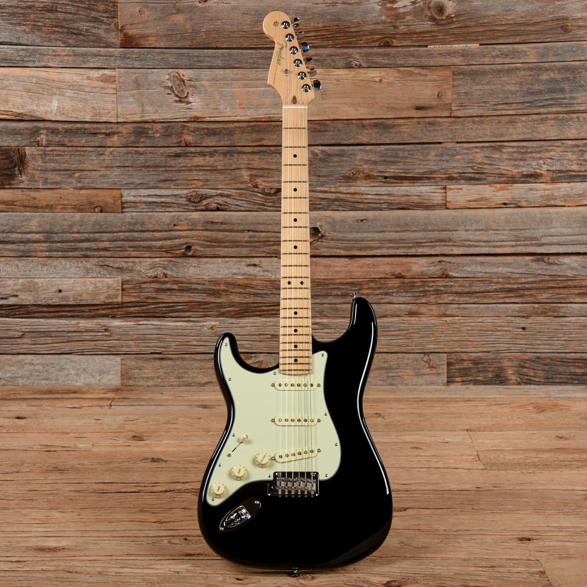 Fender American Professional Stratocaster Black 2016 LEFTY Electric Guitars / Solid Body