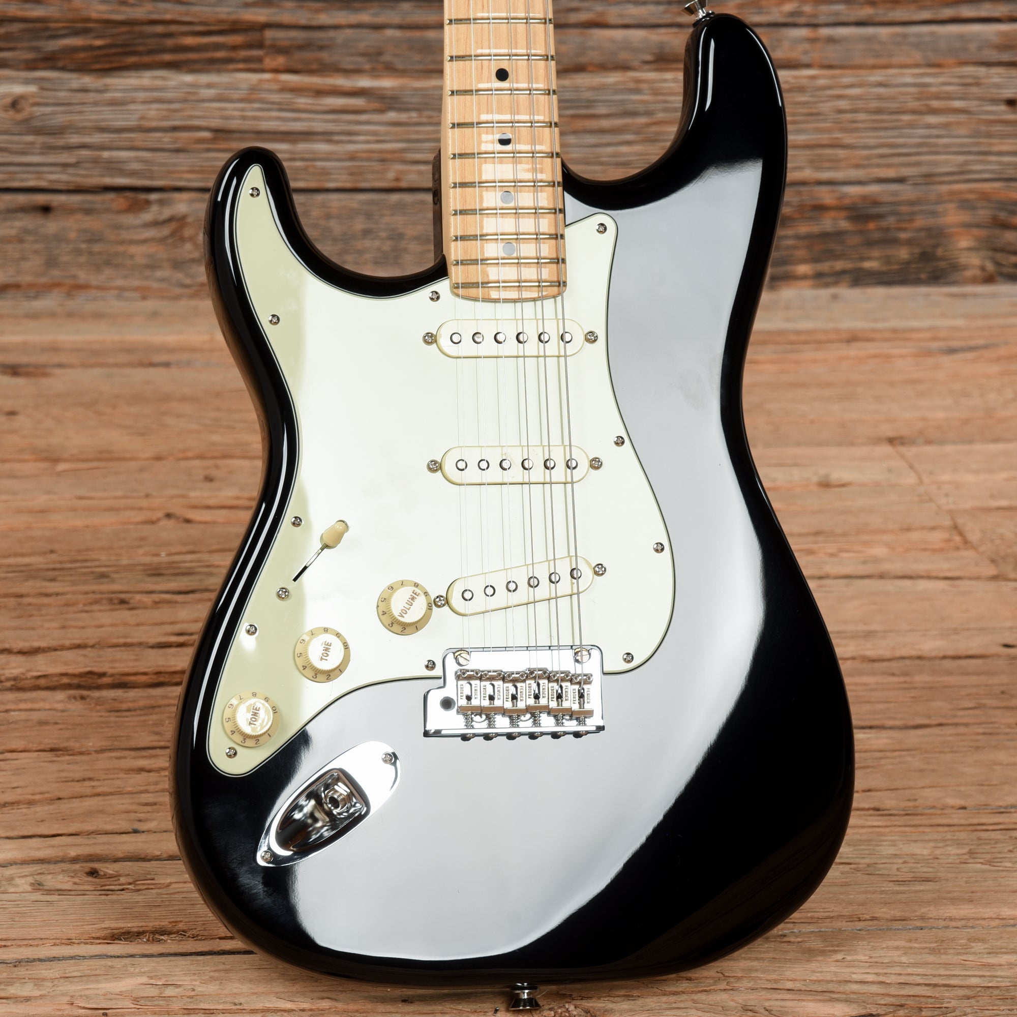 Fender American Professional Stratocaster Black 2016 LEFTY Electric Guitars / Solid Body