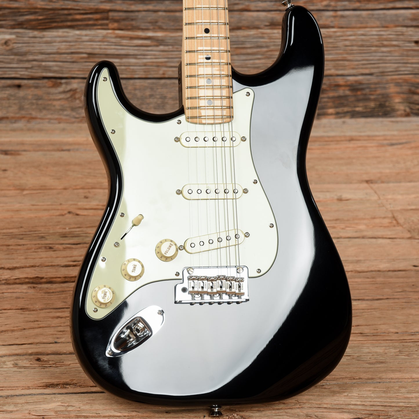 Fender American Professional Stratocaster Black 2016 LEFTY Electric Guitars / Solid Body