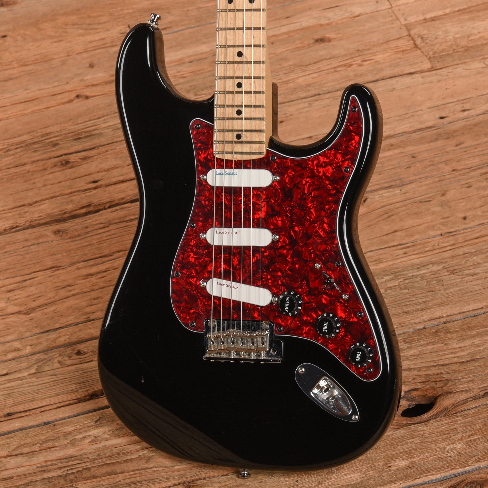 Fender American Professional Stratocaster Black 2017 Electric Guitars / Solid Body