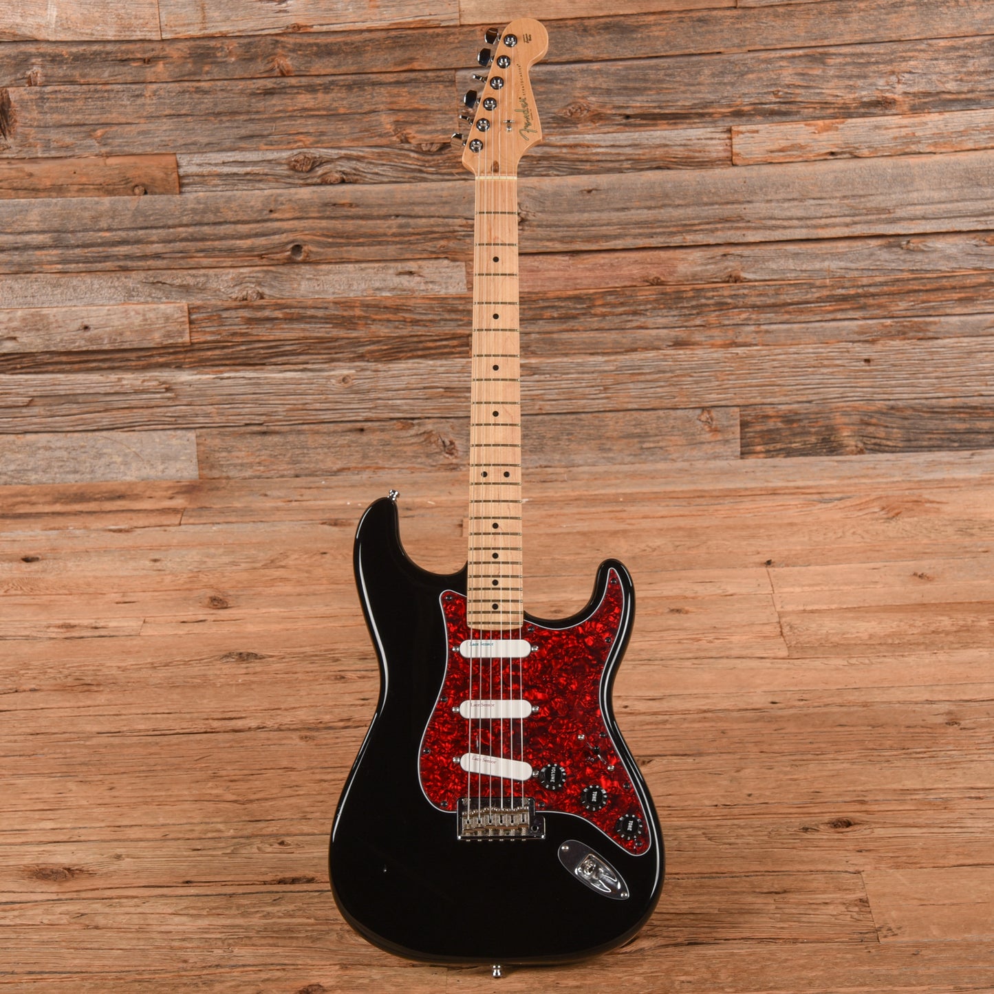 Fender American Professional Stratocaster Black 2017 Electric Guitars / Solid Body