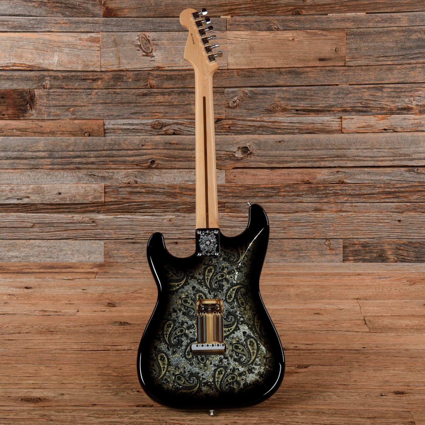 Fender American Professional Stratocaster Black Paisley 2019 Electric Guitars / Solid Body