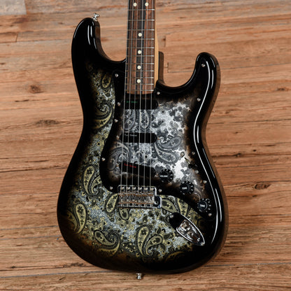 Fender American Professional Stratocaster Black Paisley 2019 Electric Guitars / Solid Body