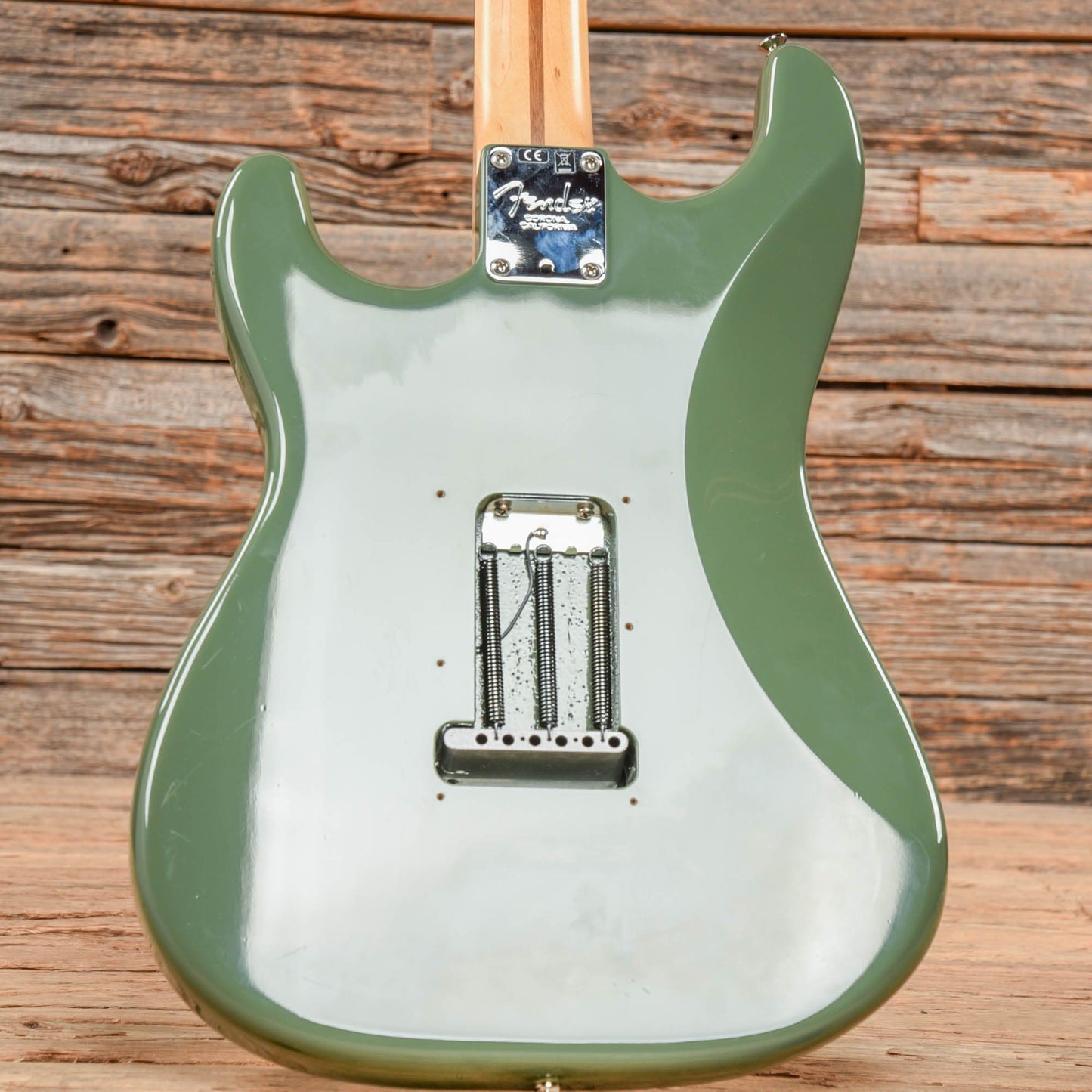 Fender American Professional Stratocaster HH SHawbucker Antique Olive 2016 Electric Guitars / Solid Body