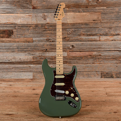 Fender American Professional Stratocaster HSS ShawBucker Antique Olive 2017 Electric Guitars / Solid Body