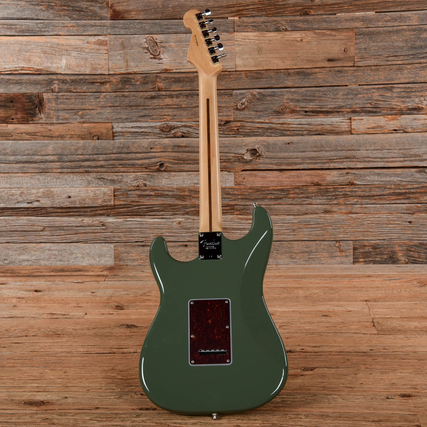 Fender American Professional Stratocaster HSS ShawBucker Antique Olive 2017 Electric Guitars / Solid Body