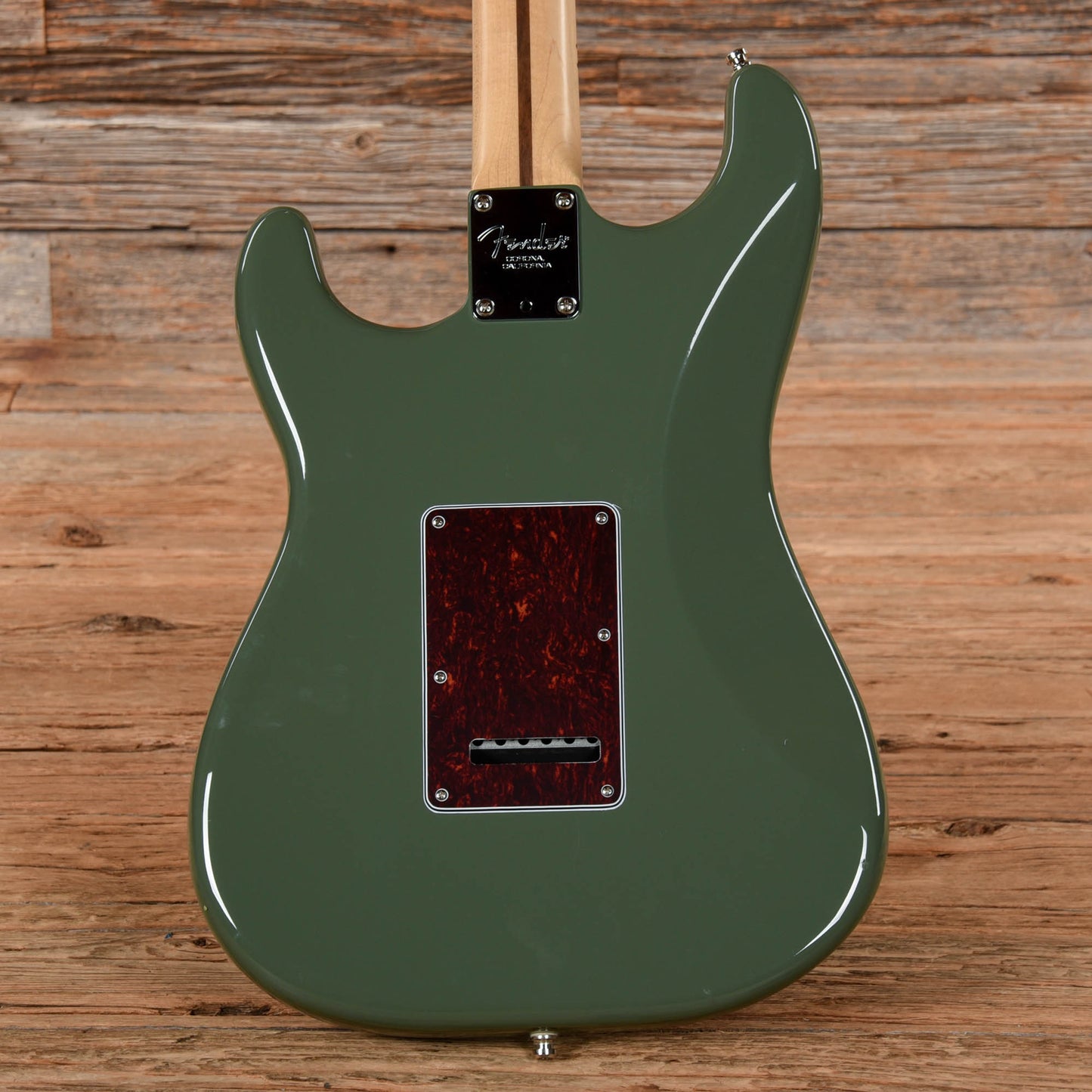 Fender American Professional Stratocaster HSS ShawBucker Antique Olive 2017 Electric Guitars / Solid Body