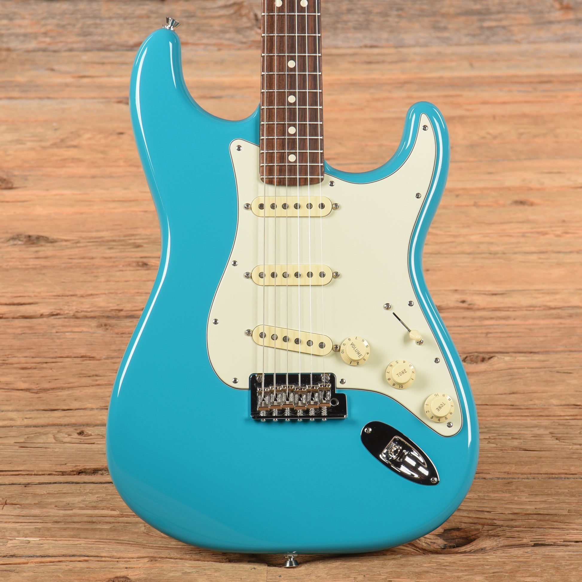 Fender American Professional Stratocaster II Miami Blue 2022 Electric Guitars / Solid Body
