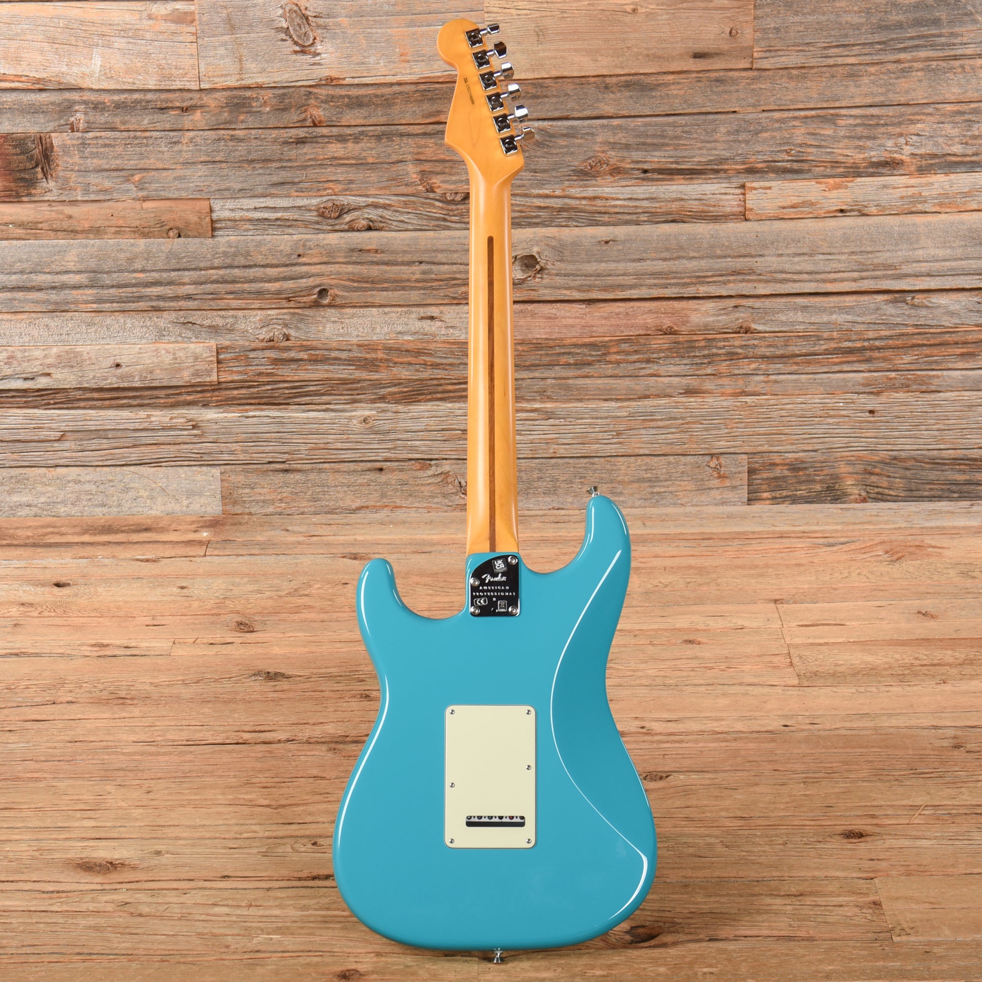 Fender American Professional Stratocaster II Miami Blue 2022 Electric Guitars / Solid Body