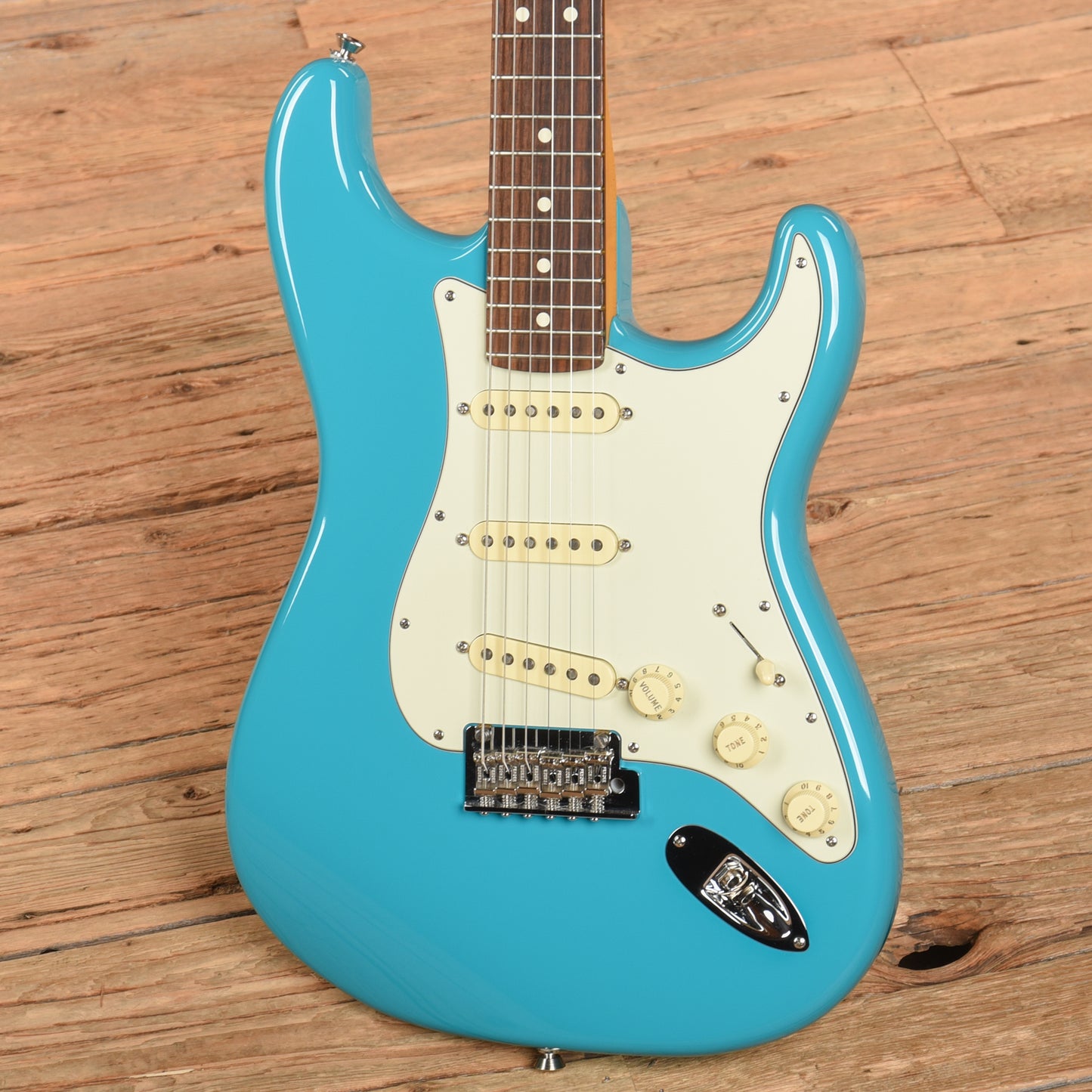 Fender American Professional Stratocaster II Miami Blue 2022 Electric Guitars / Solid Body