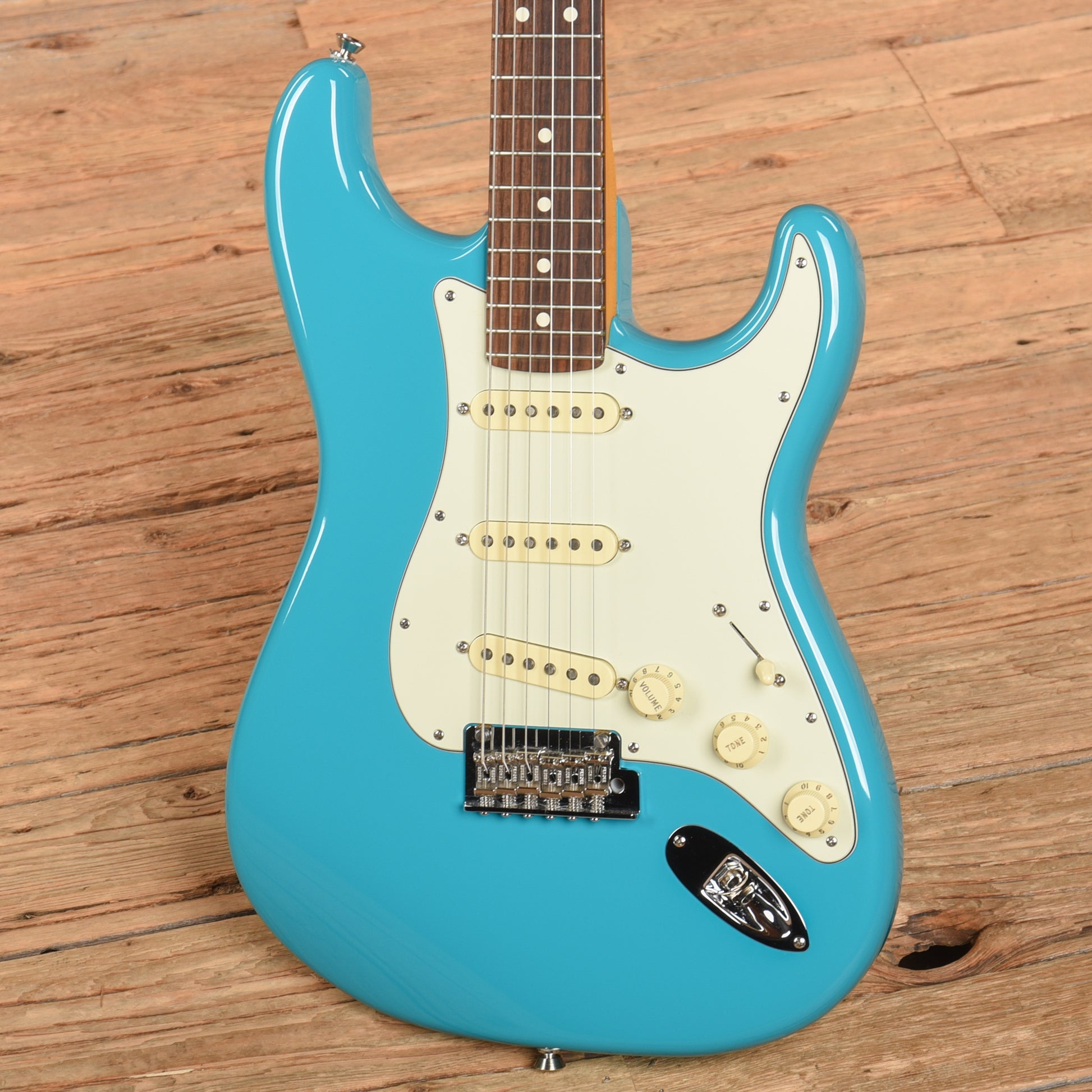 Fender American Professional Stratocaster II Miami Blue 2022 Electric Guitars / Solid Body