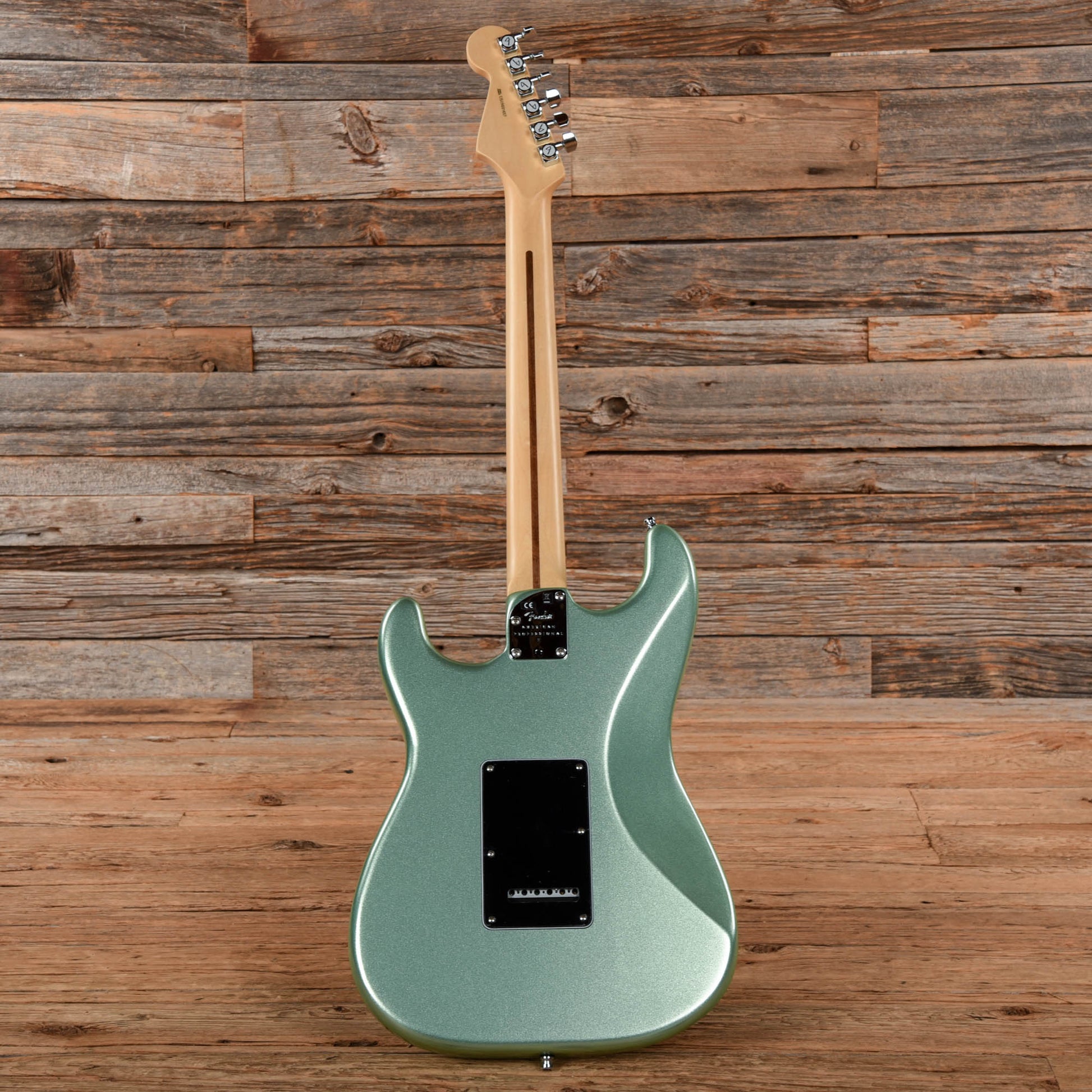 Fender American Professional Stratocaster Mystic Seafoam Electric Guitars / Solid Body