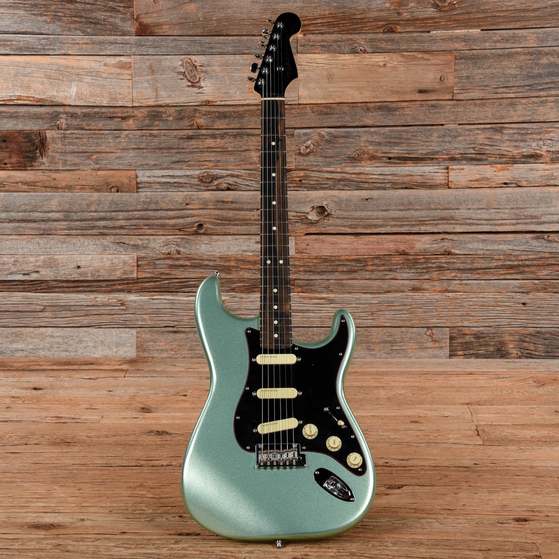 Fender American Professional Stratocaster Mystic Seafoam Electric Guitars / Solid Body