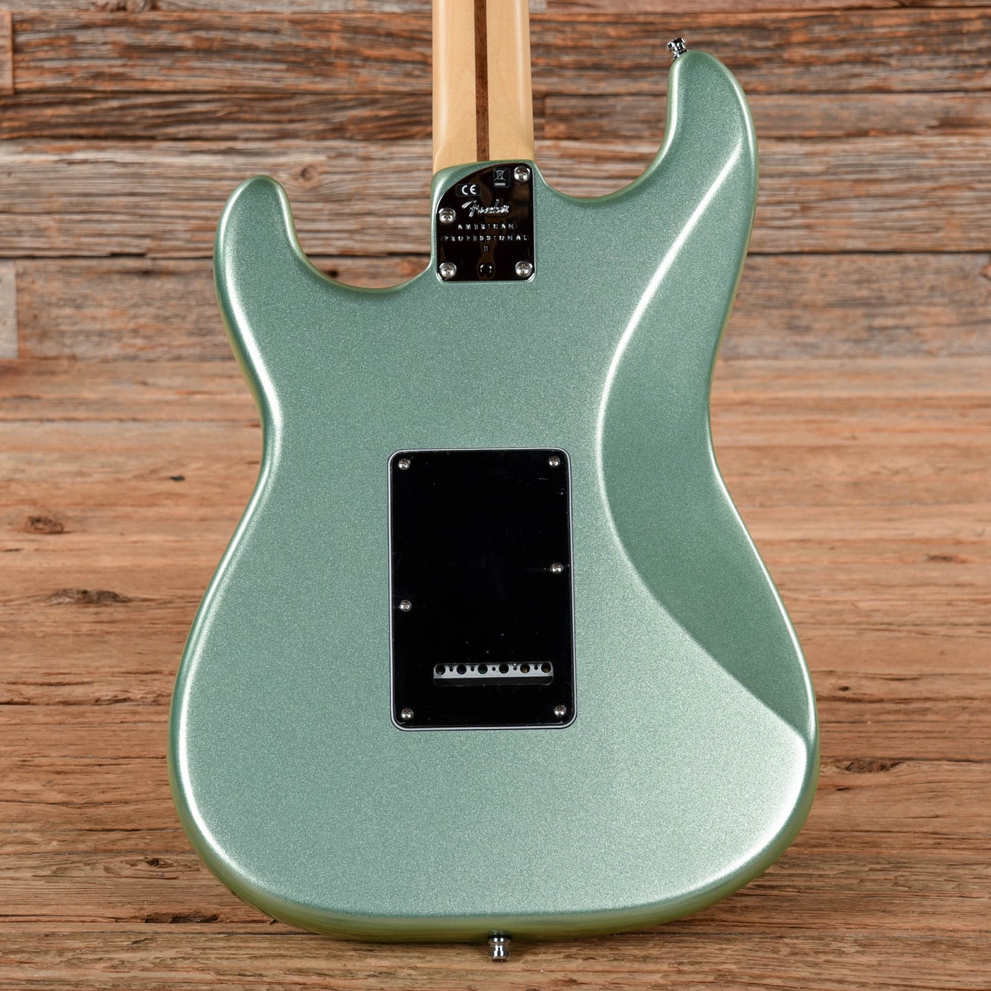 Fender American Professional Stratocaster Mystic Seafoam Electric Guitars / Solid Body