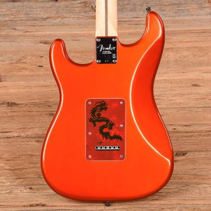 Fender American Professional Stratocaster Neck with American Elite Body Autumn Blaze Metallic Electric Guitars / Solid Body