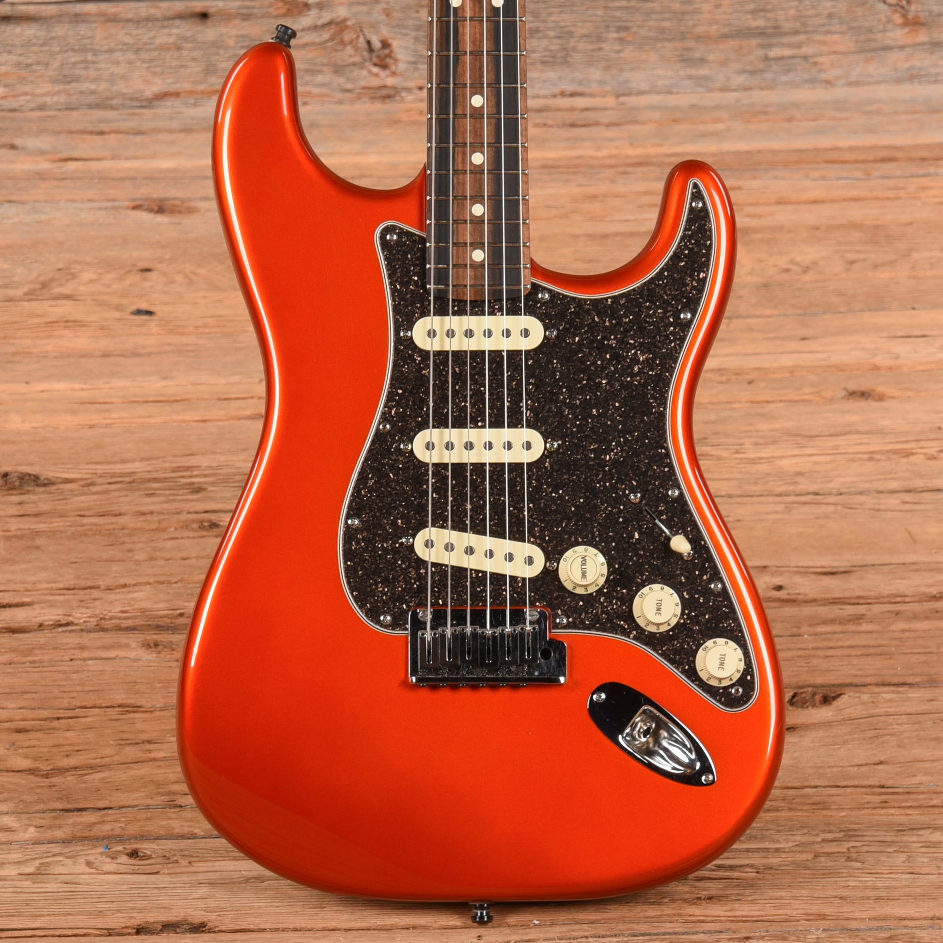 Fender American Professional Stratocaster Neck with American Elite Body Autumn Blaze Metallic Electric Guitars / Solid Body