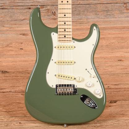 Fender American Professional Stratocaster Neck with American Professional Body Antique Olive Electric Guitars / Solid Body