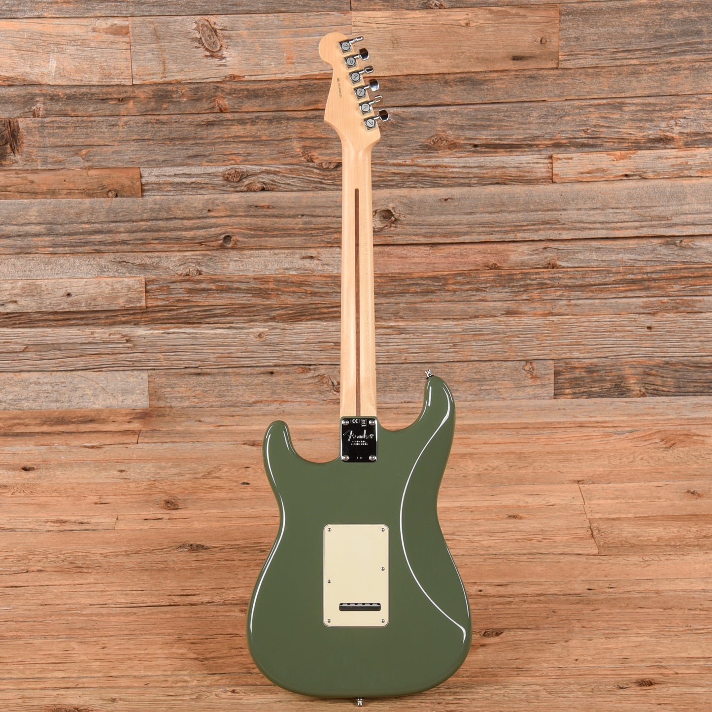 Fender American Professional Stratocaster Neck with American Professional Body Antique Olive Electric Guitars / Solid Body