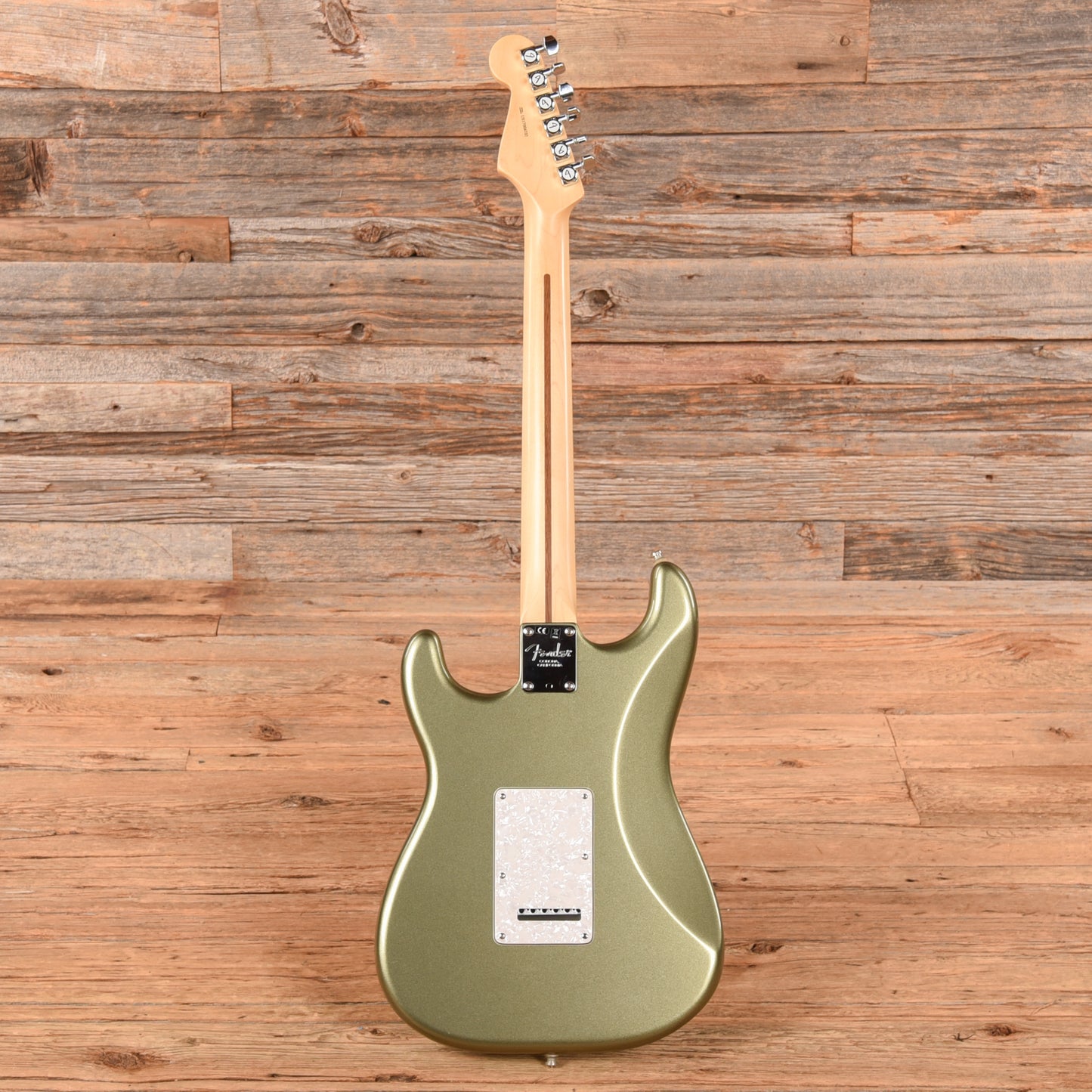 Fender American Professional Stratocaster Neck with American Standard Body Jade Pearl Metallic Electric Guitars / Solid Body