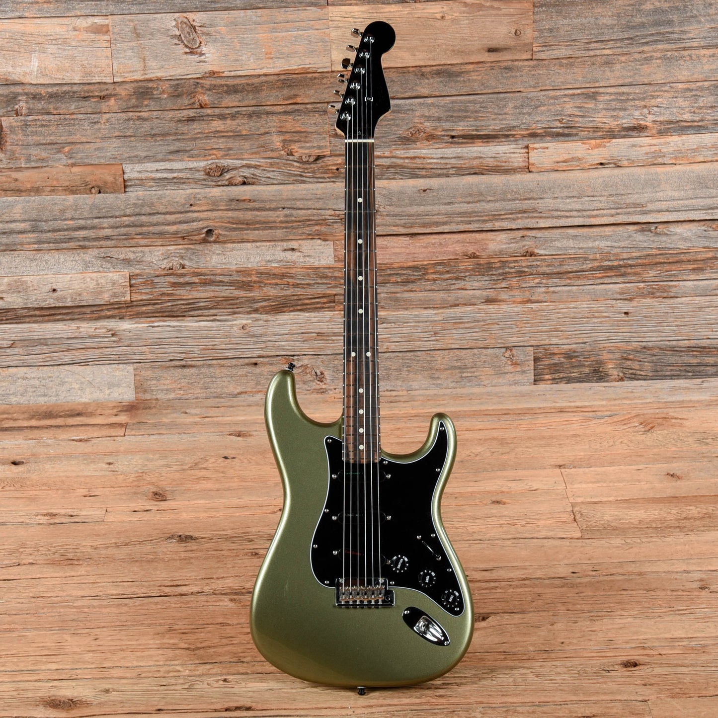 Fender American Professional Stratocaster Neck with American Standard Body Jade Pearl Metallic Electric Guitars / Solid Body