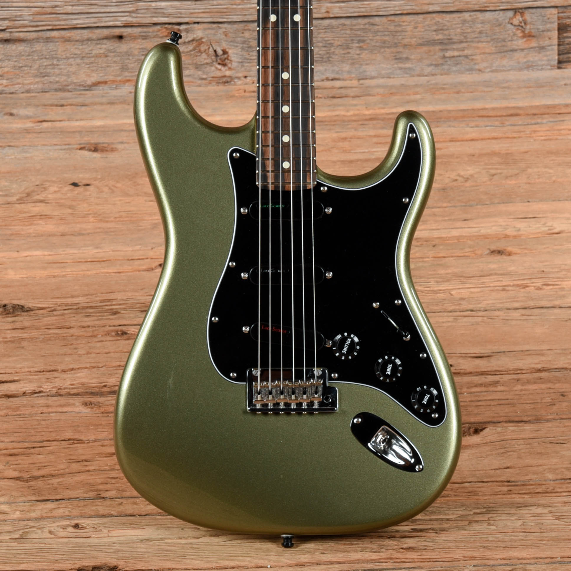 Fender American Professional Stratocaster Neck with American Standard Body Jade Pearl Metallic Electric Guitars / Solid Body