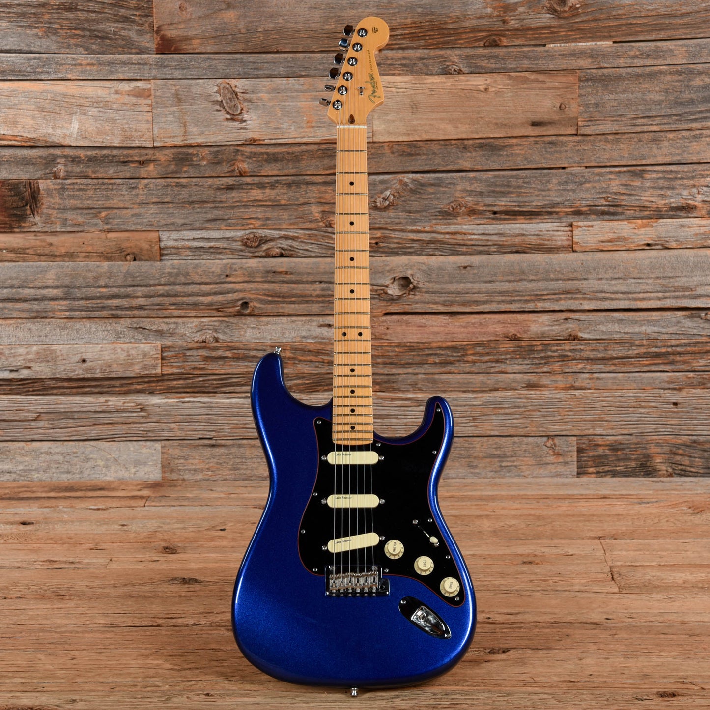 Fender American Professional Stratocaster Neck with American Standard Body Mystic Blue Electric Guitars / Solid Body