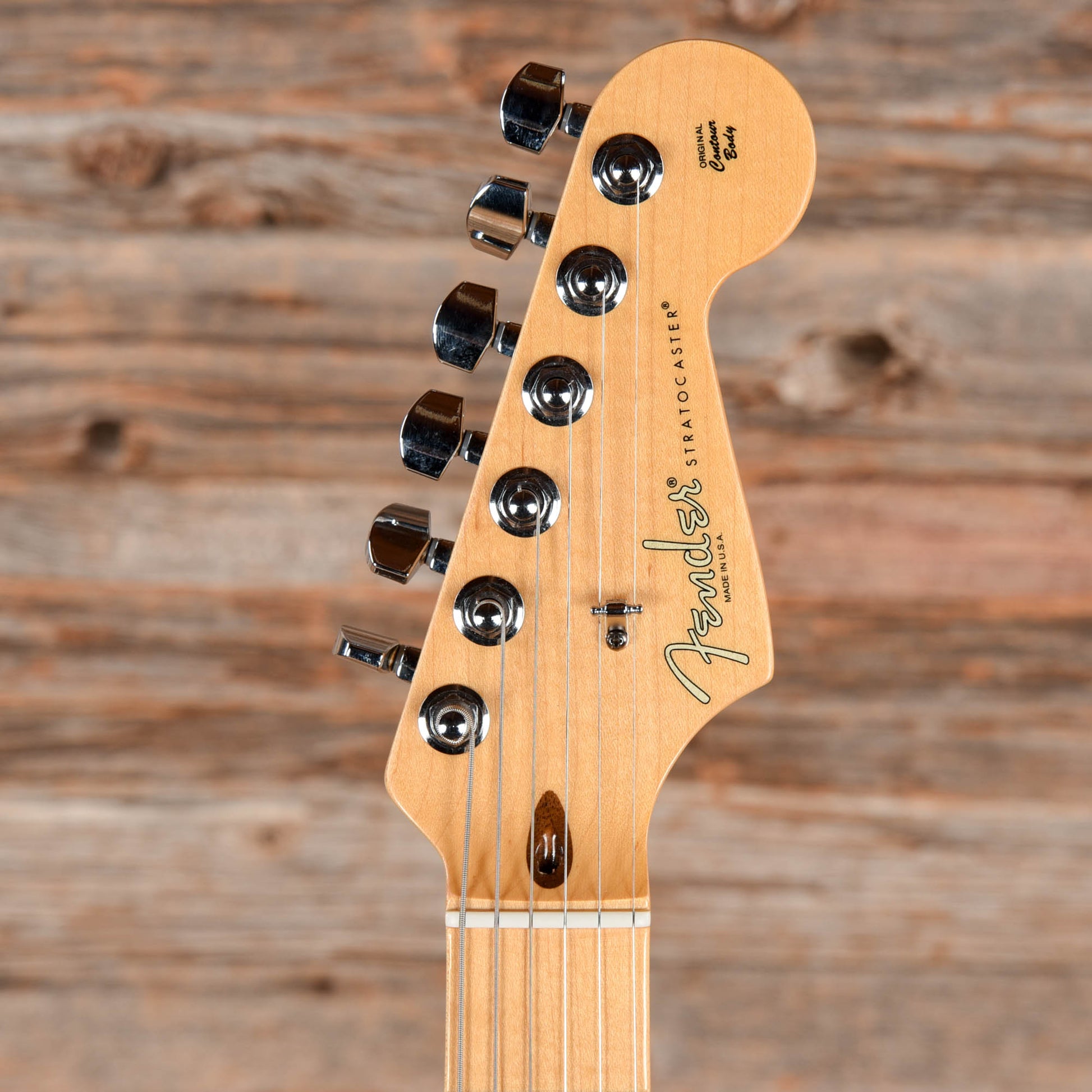 Fender American Professional Stratocaster Neck with American Standard Body Mystic Blue Electric Guitars / Solid Body
