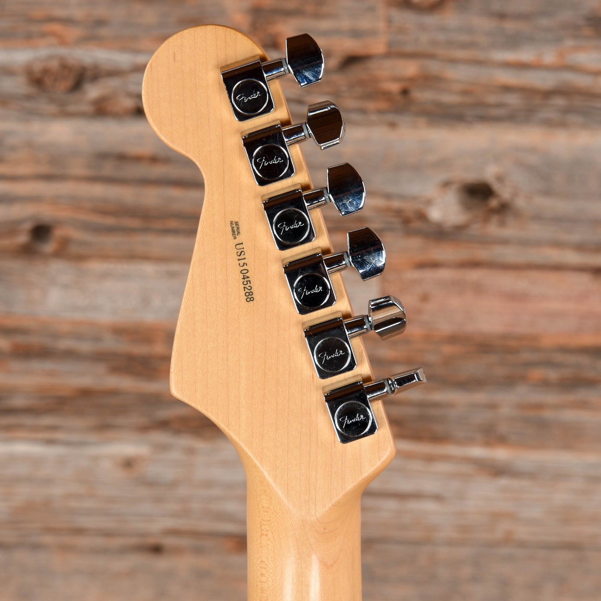 Fender American Professional Stratocaster Neck with American Standard Body Mystic Blue Electric Guitars / Solid Body