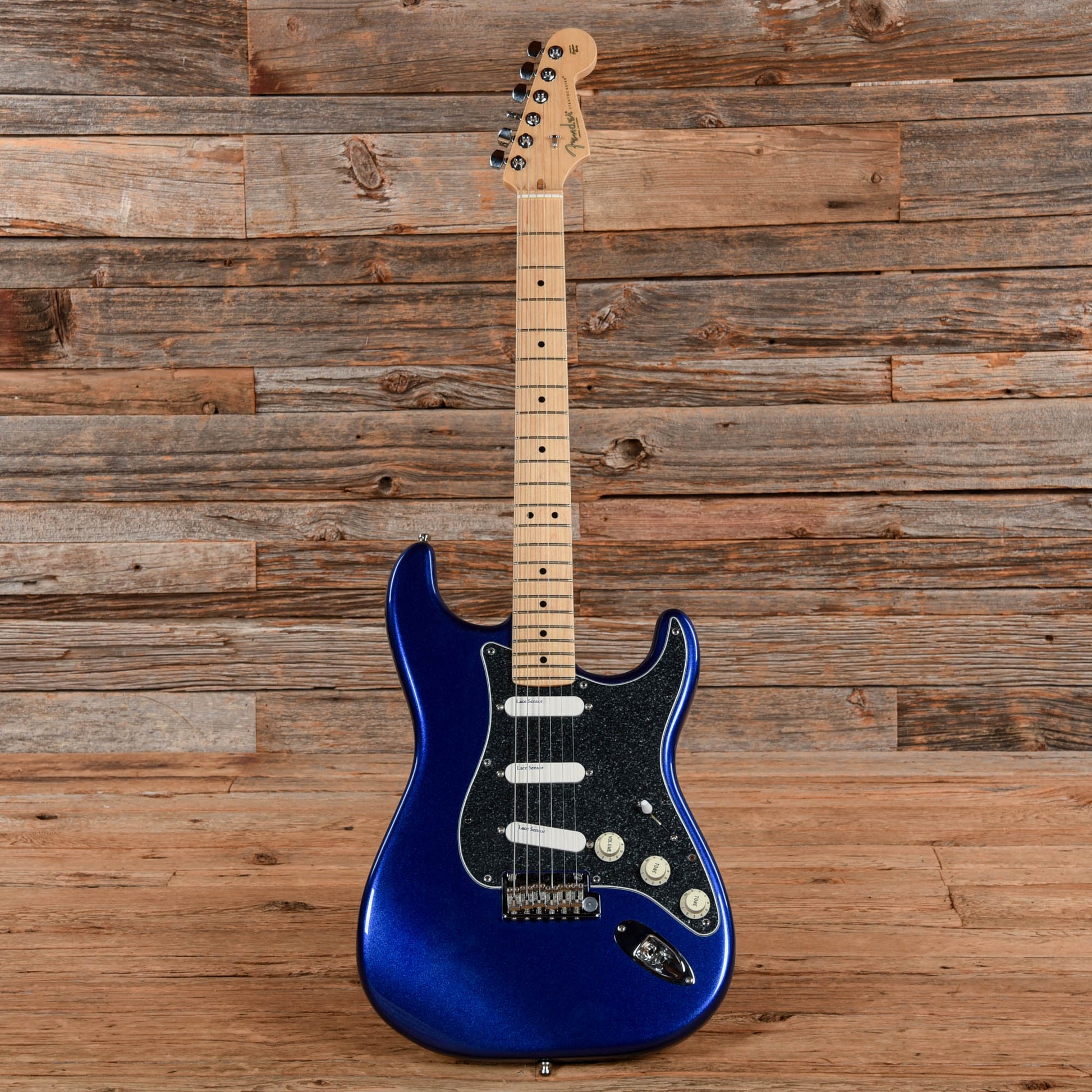 Fender American Professional Stratocaster Neck with American Standard Body Mystic Blue Electric Guitars / Solid Body