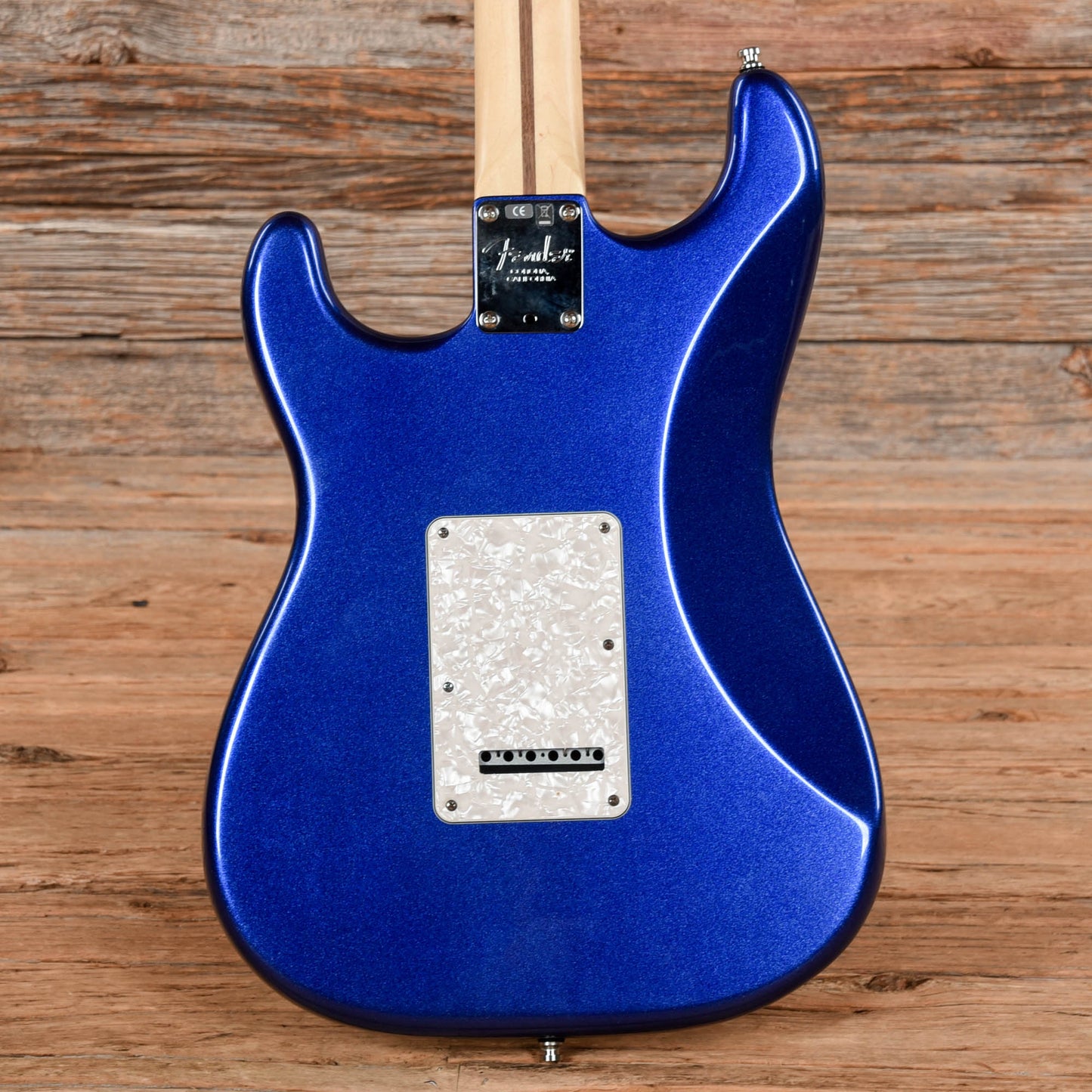 Fender American Professional Stratocaster Neck with American Standard Body Mystic Blue Electric Guitars / Solid Body