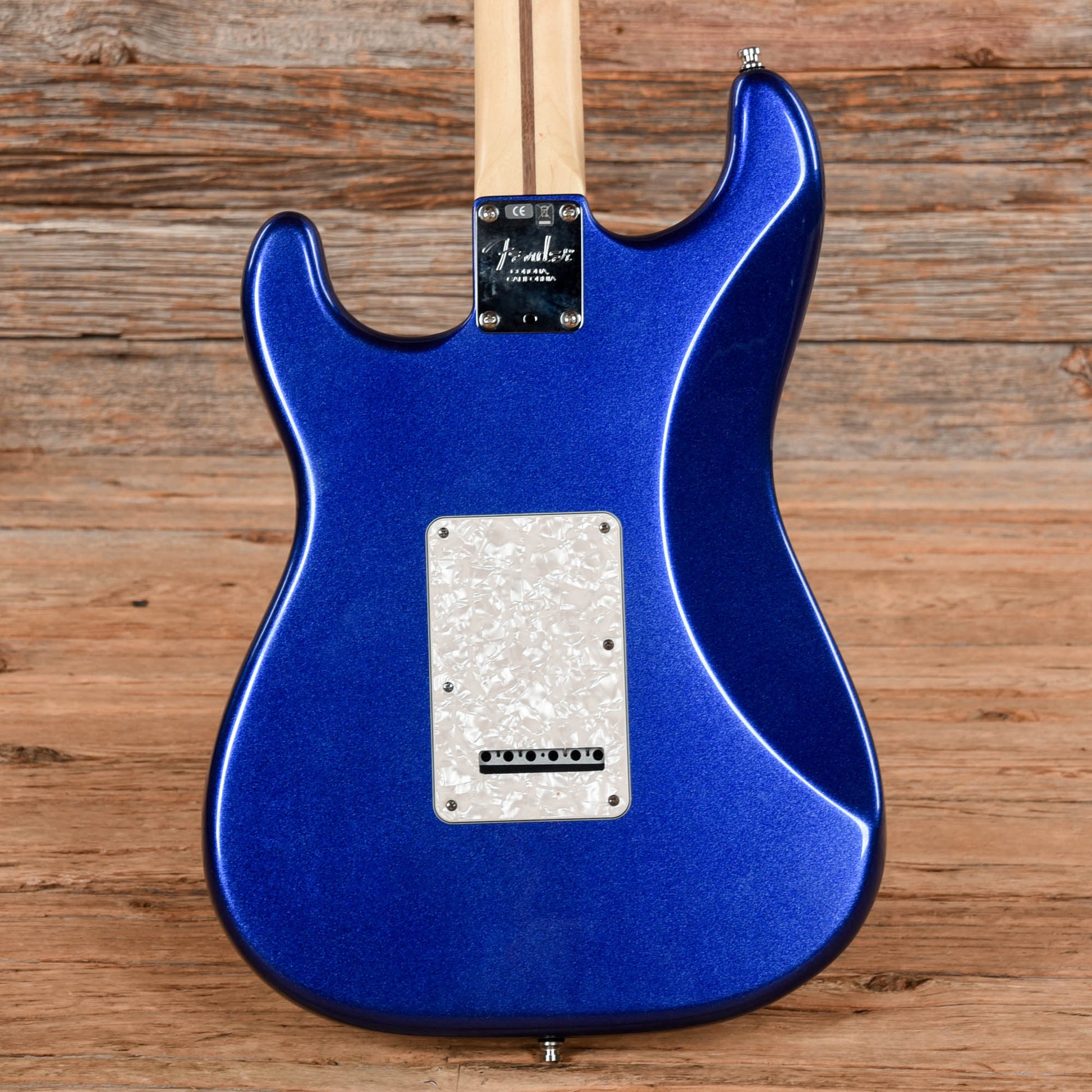Fender American Professional Stratocaster Neck with American Standard Body Mystic Blue Electric Guitars / Solid Body