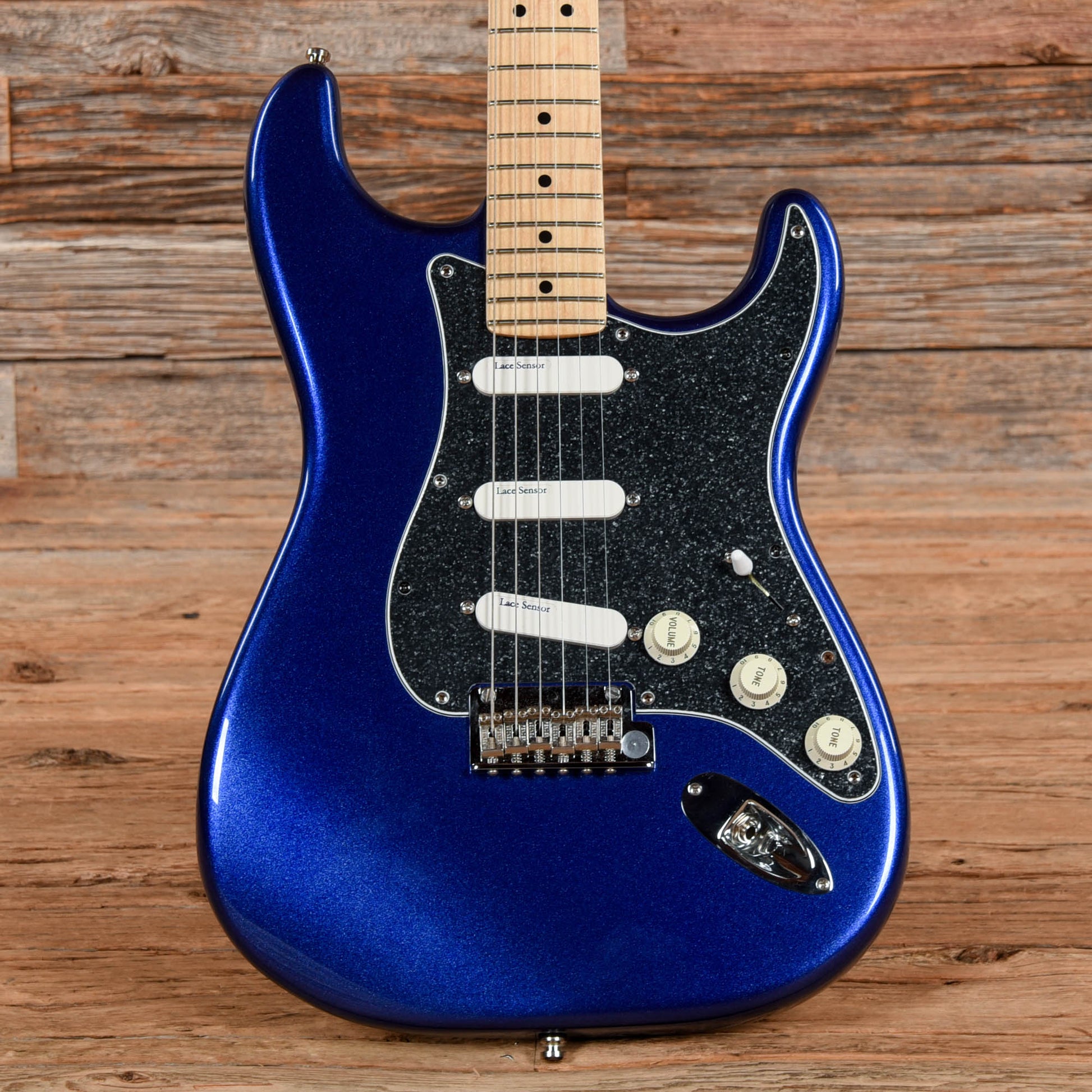 Fender American Professional Stratocaster Neck with American Standard Body Mystic Blue Electric Guitars / Solid Body